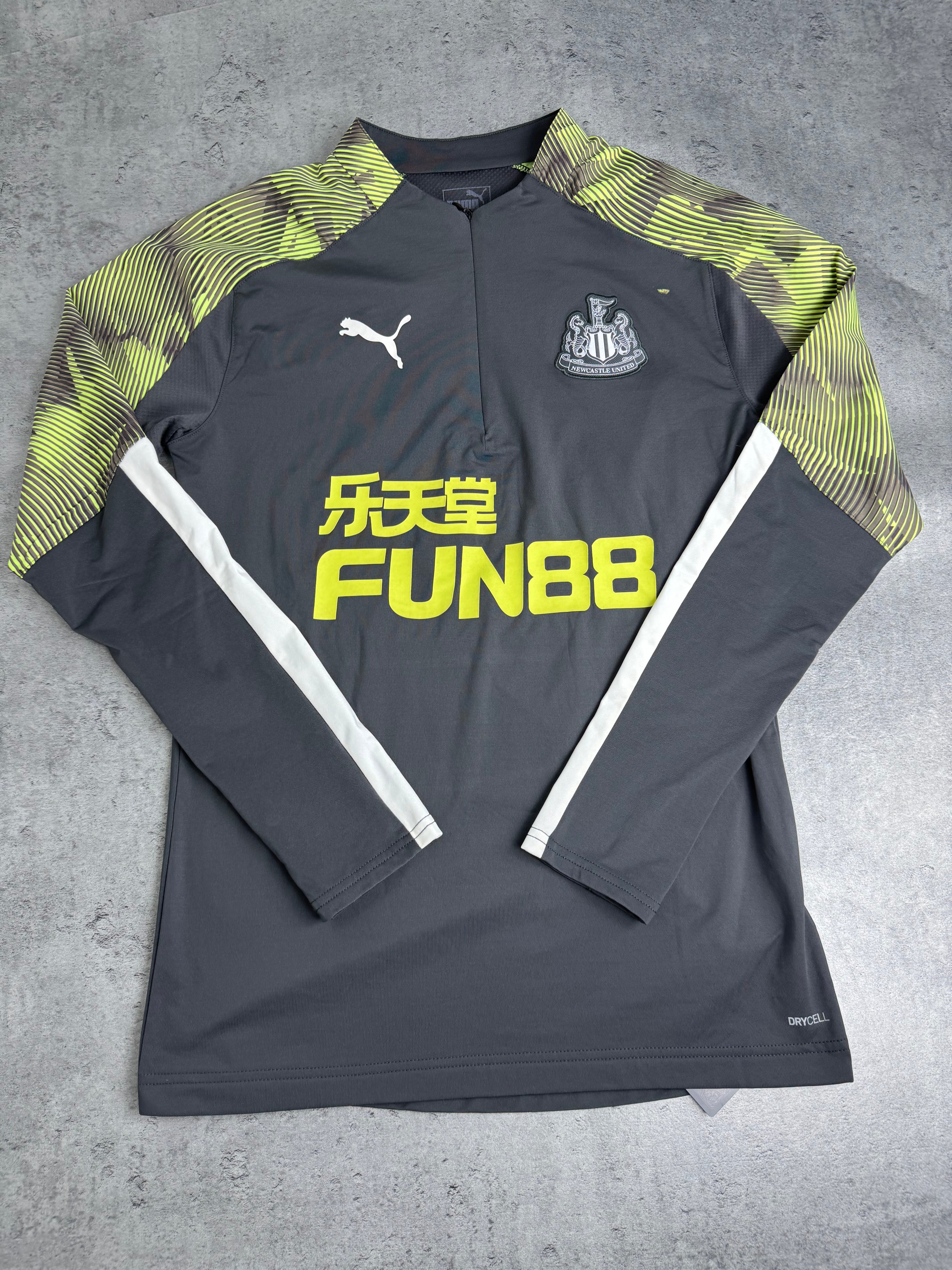 Newcastle United Training 1/3 Zip Pullover Koszulka z długim rękawem treningowa Puma piłkarska