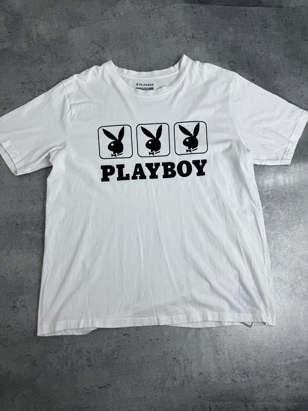 Playboy koszulka Y2K z nadrukiem króliczka Officialy Licensed