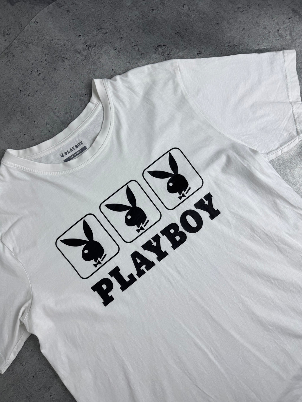 Playboy koszulka Y2K z nadrukiem króliczka Officialy Licensed