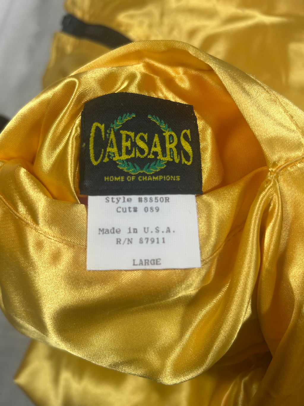 caesar palace versatility jacket 1996 made in usa