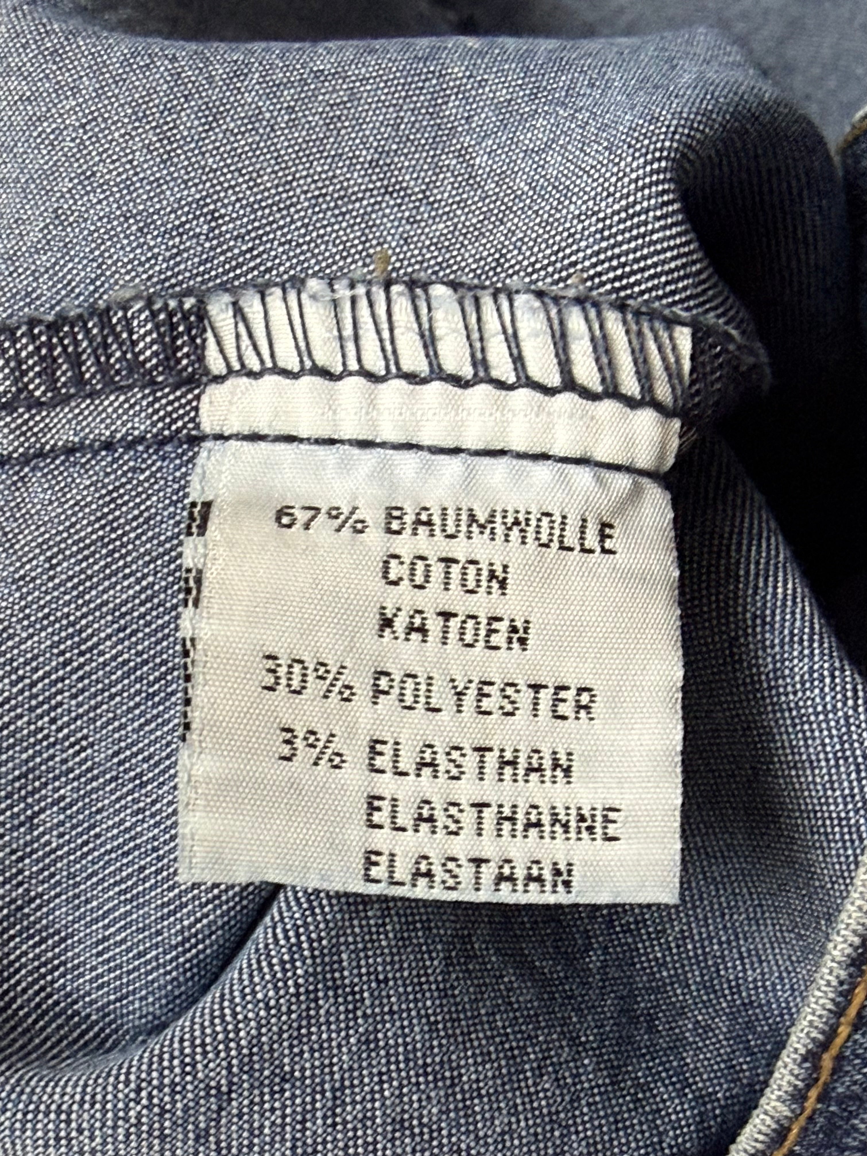 Flash Basic Jeans Women's Lace Up Dutton Front Denim Jacket Size M