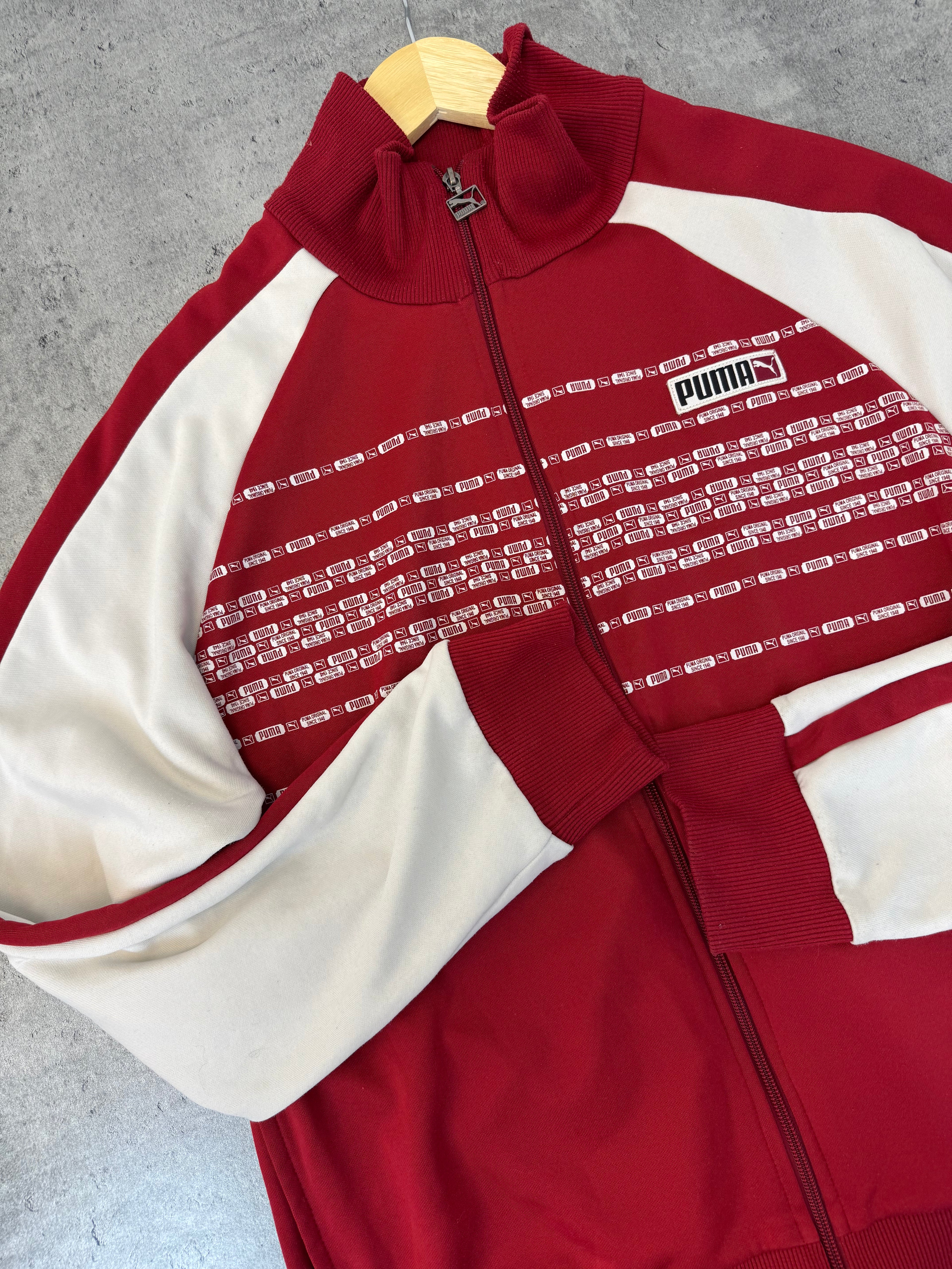 Puma Y2K Graphic Tracksuit Jacket Bluza Dresowa Rozpinana 2000s Vintage