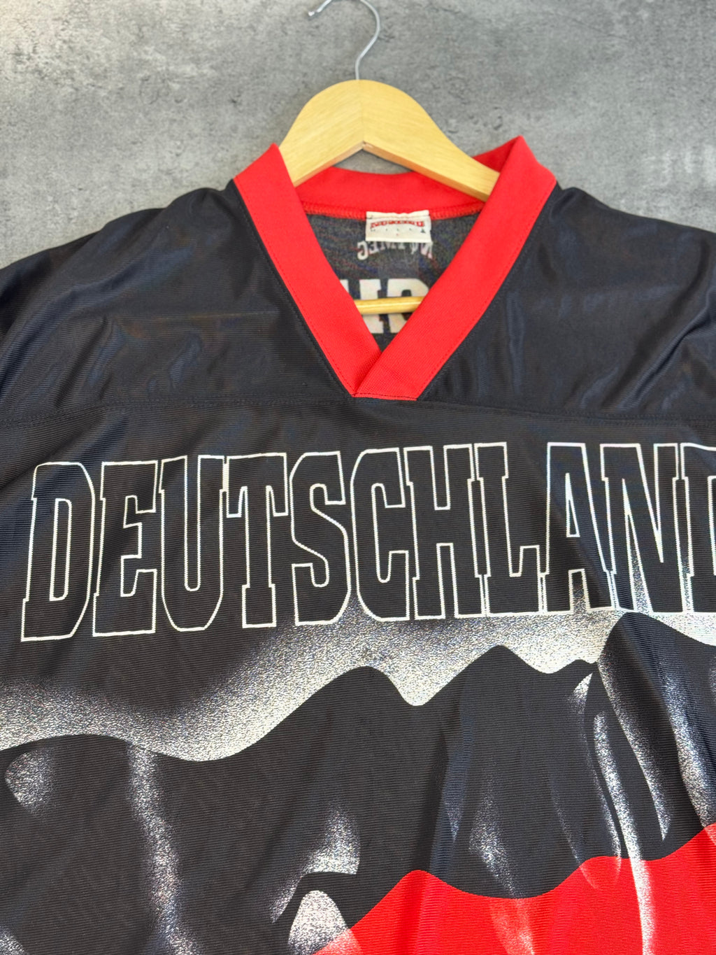 90s Nutmeg Vintage Fan Germany National Team Oversized AOP Jersey Tee Shirt PIŁKARSKA