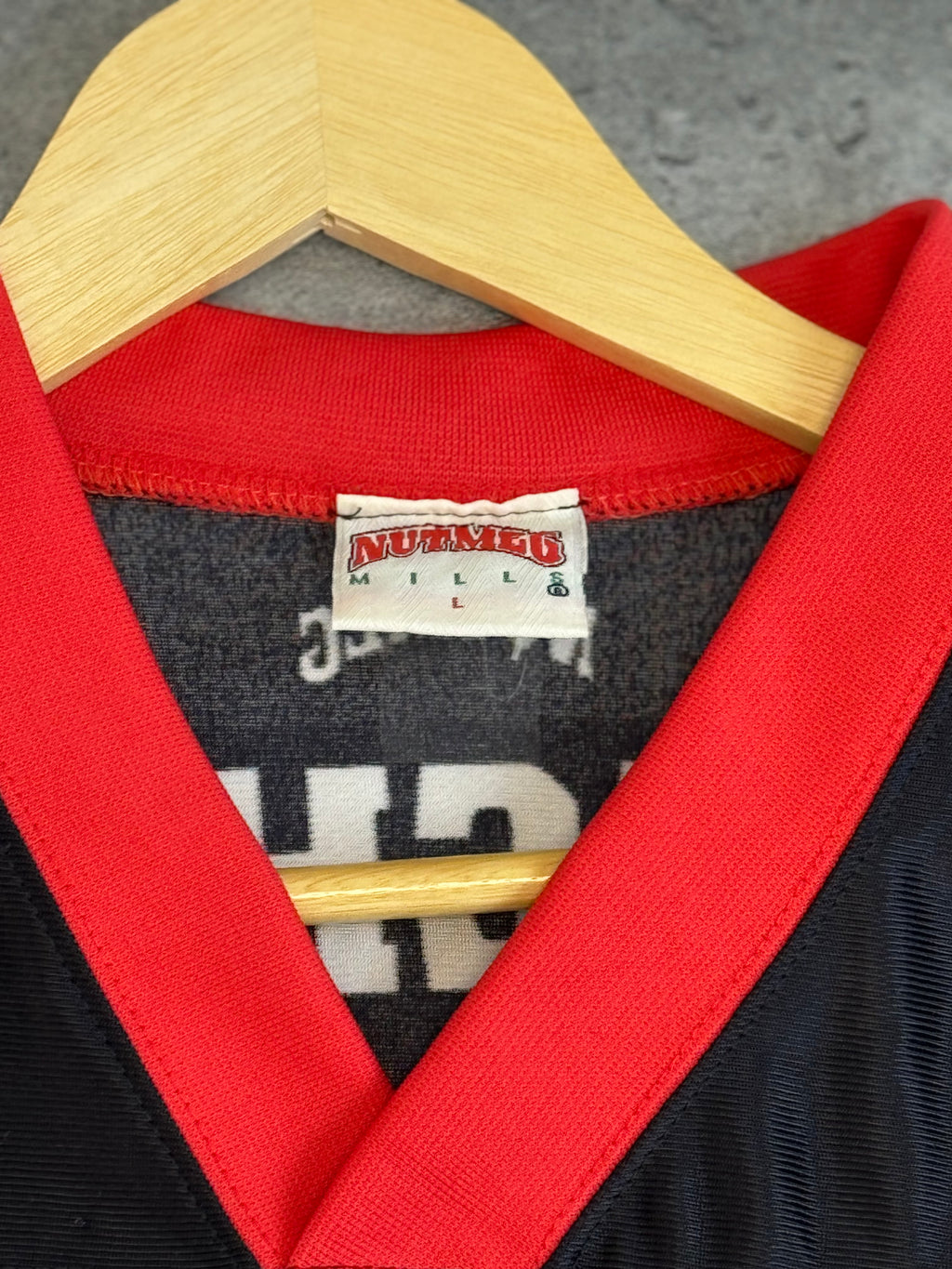 90s Nutmeg Vintage Fan Germany National Team Oversized AOP Jersey Tee Shirt PIŁKARSKA