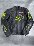 MONSTER ENERGY LEATHER MOTORCYCLE JACKET