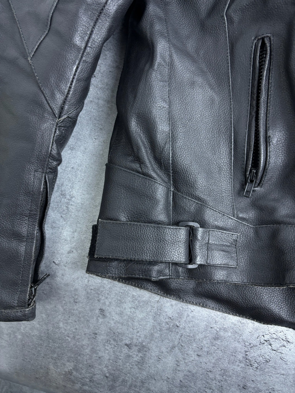 MONSTER ENERGY LEATHER MOTORCYCLE JACKET