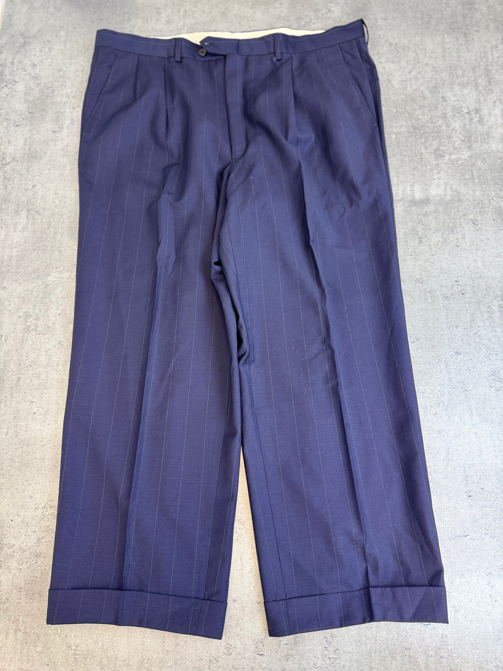 Valentino 90s Wełniany Dwurzędowy Garnitur Set Marynarka Spodnie Wełniane Vintage designer highend