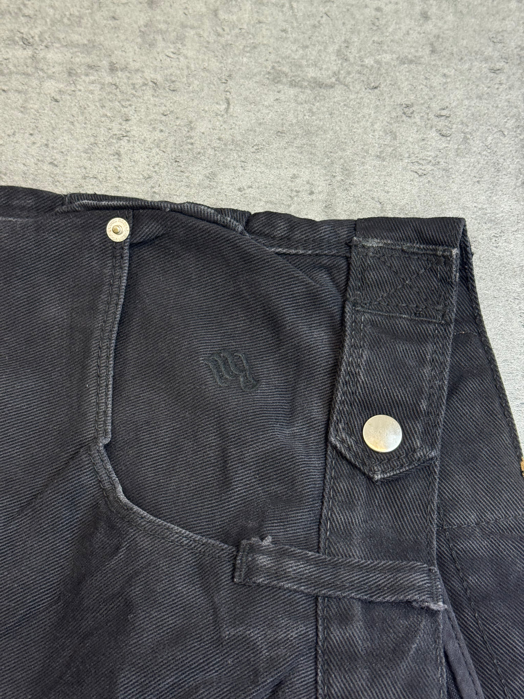 Rocawear Baggy Jeans Spodnie y2k Vintage Czarne Na Deskę HipHop&nbsp;