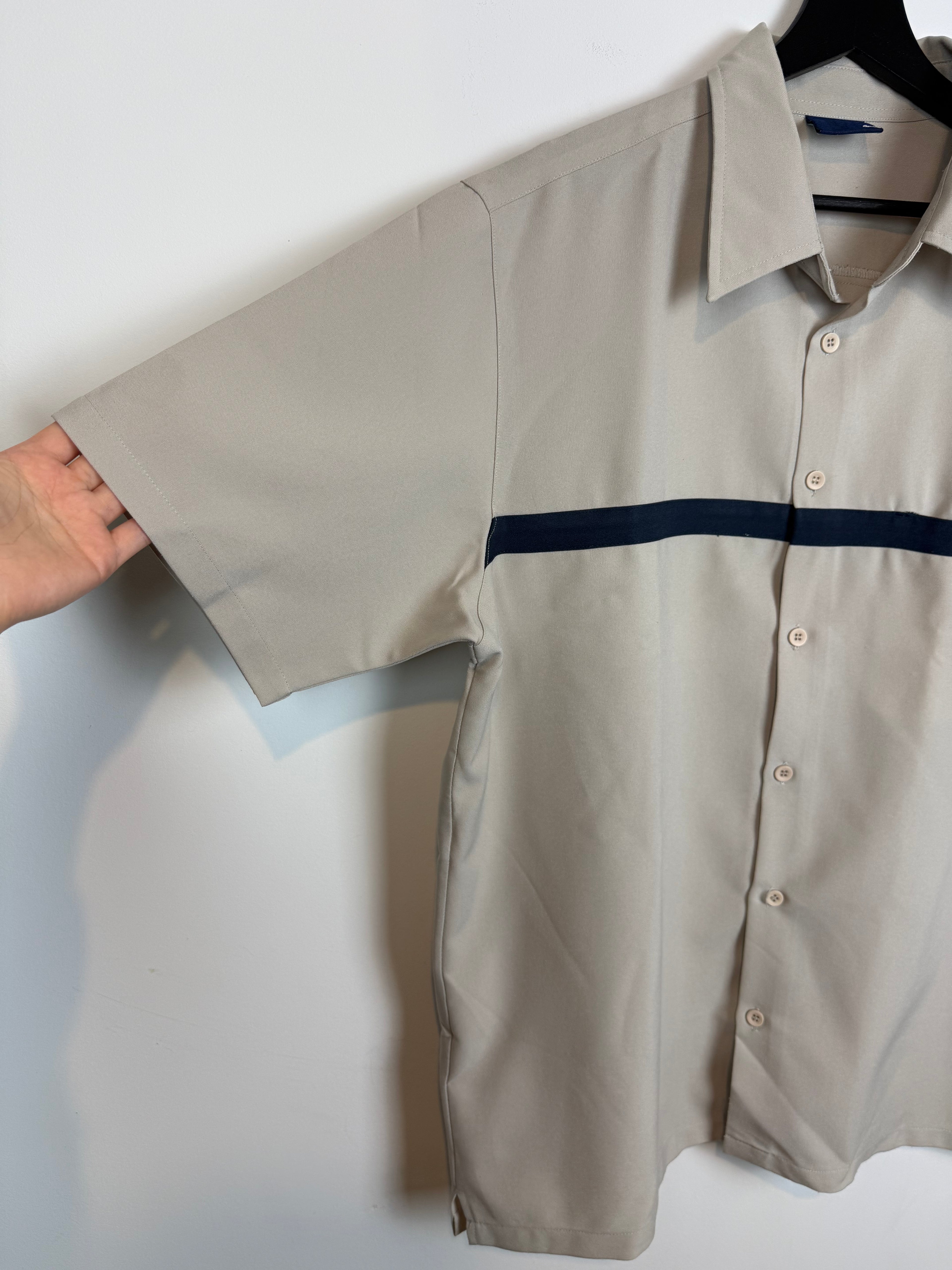 Fishbone Y2k Hip Hop Short Sleeve Shirt Size L