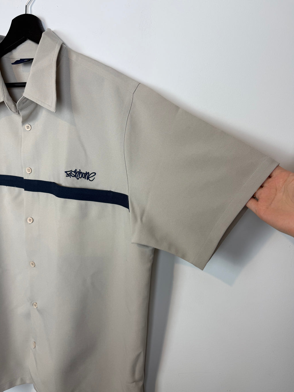 Fishbone Y2k Hip Hop Short Sleeve Shirt Size L