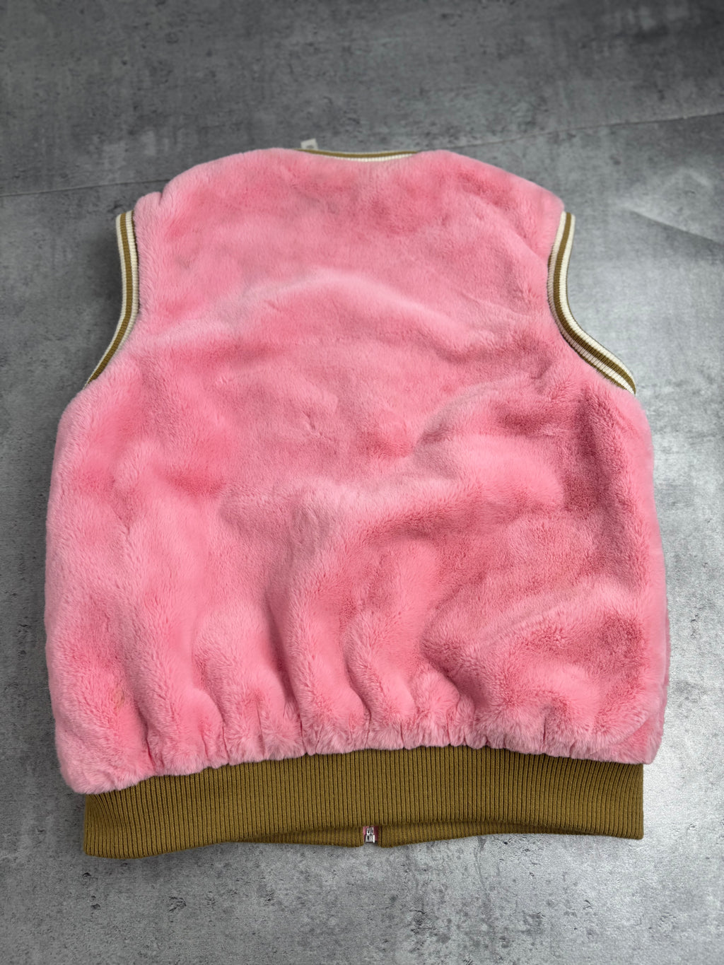 Adidas Originals Limited Edition Kamizelka Sherpa Fluffy Vest Pink Różowa Oldschool