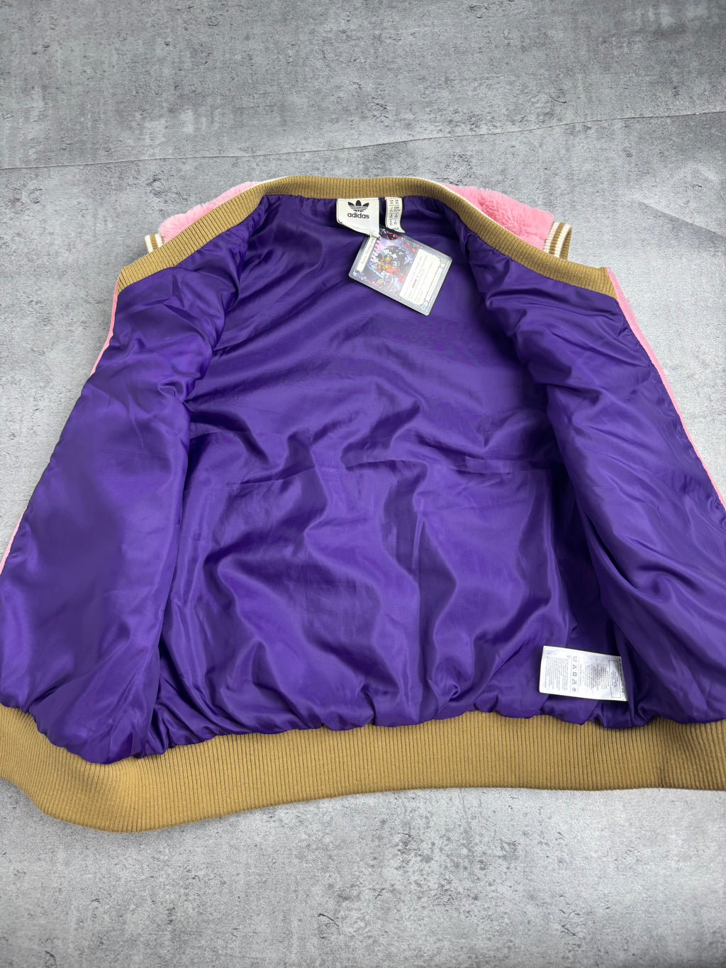 Adidas Originals Limited Edition Kamizelka Sherpa Fluffy Vest Pink Różowa Oldschool