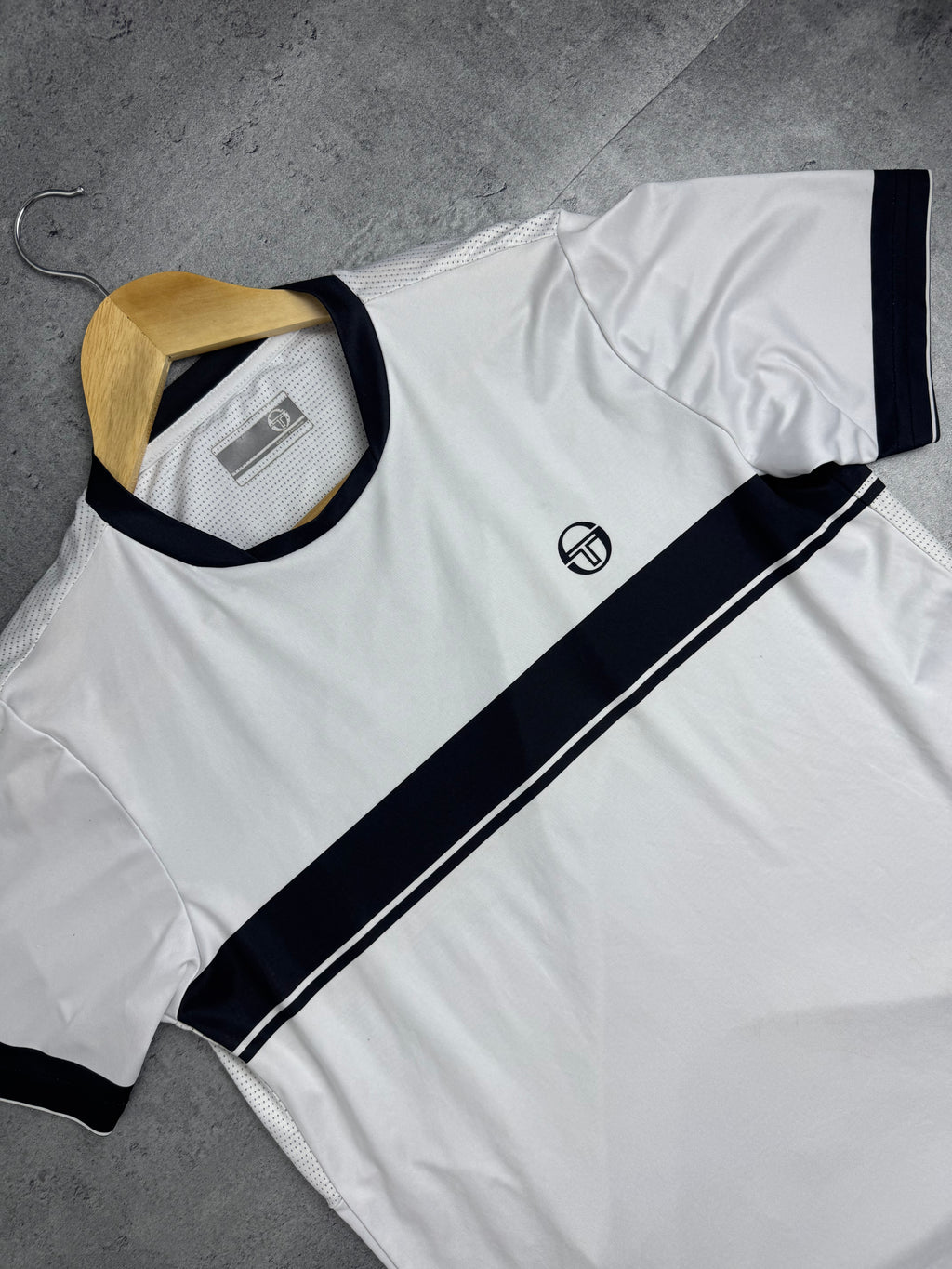 Sergio Tacchini x Novak Djokovic Tennis Y2K Dragon Graphic RARE Shirt Collab