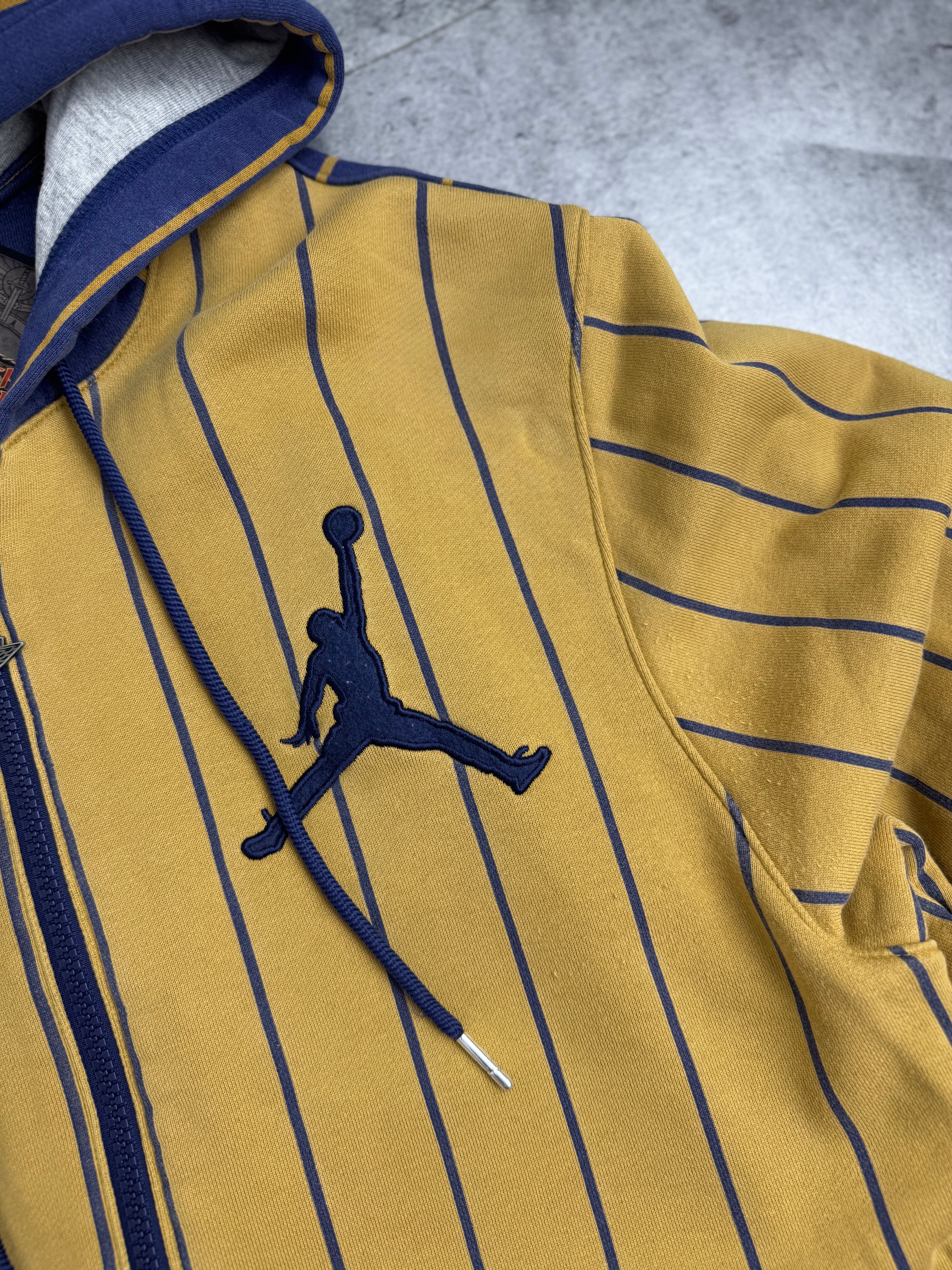 Air Jordan Zip Up 2000s Baggy Oversized HipHop Bluza Rozpinana z Kapturem Zip Up Hoodie Koszykarska NBA