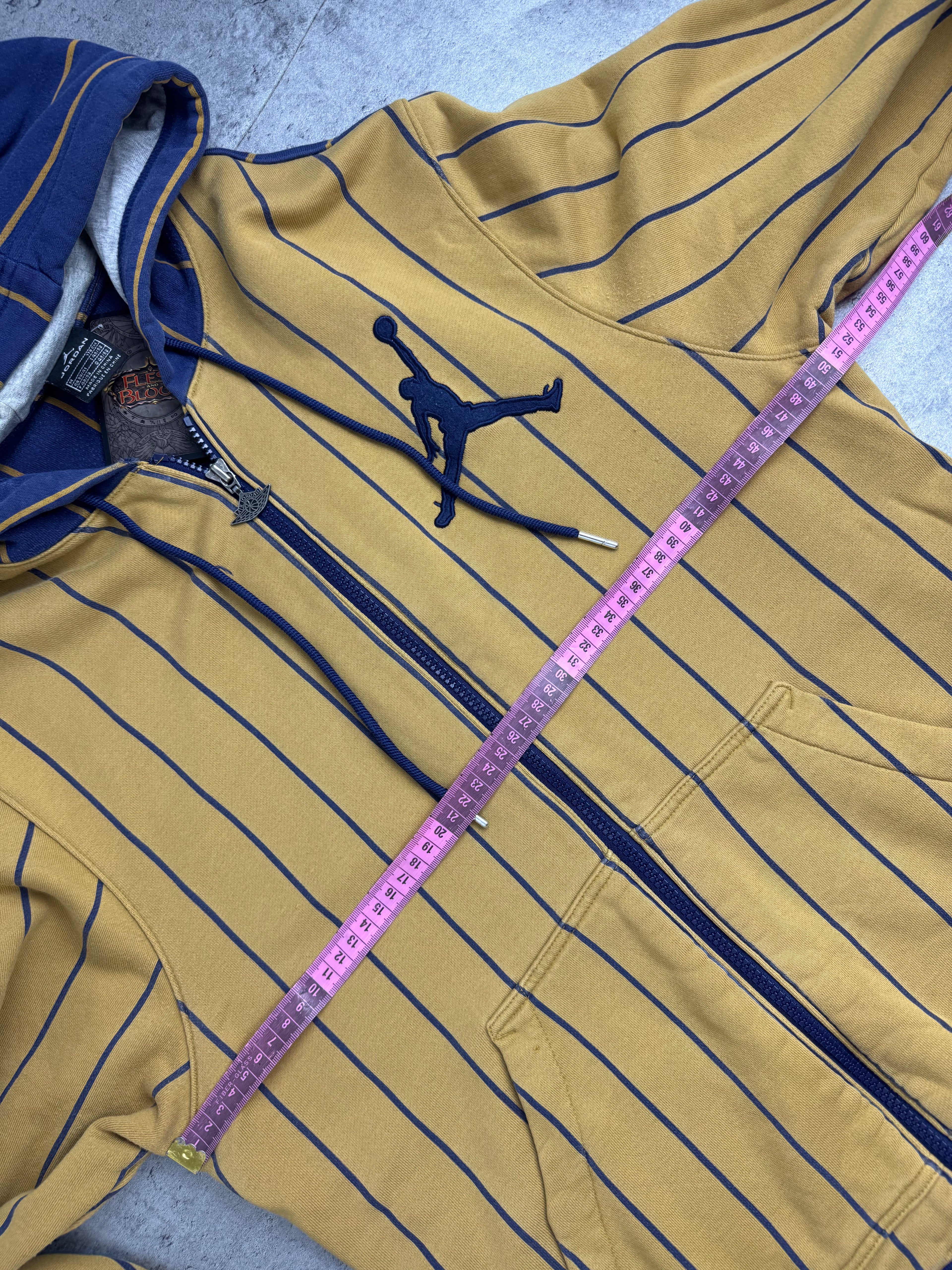 Air Jordan Zip Up 2000s Baggy Oversized HipHop Bluza Rozpinana z Kapturem Zip Up Hoodie Koszykarska NBA