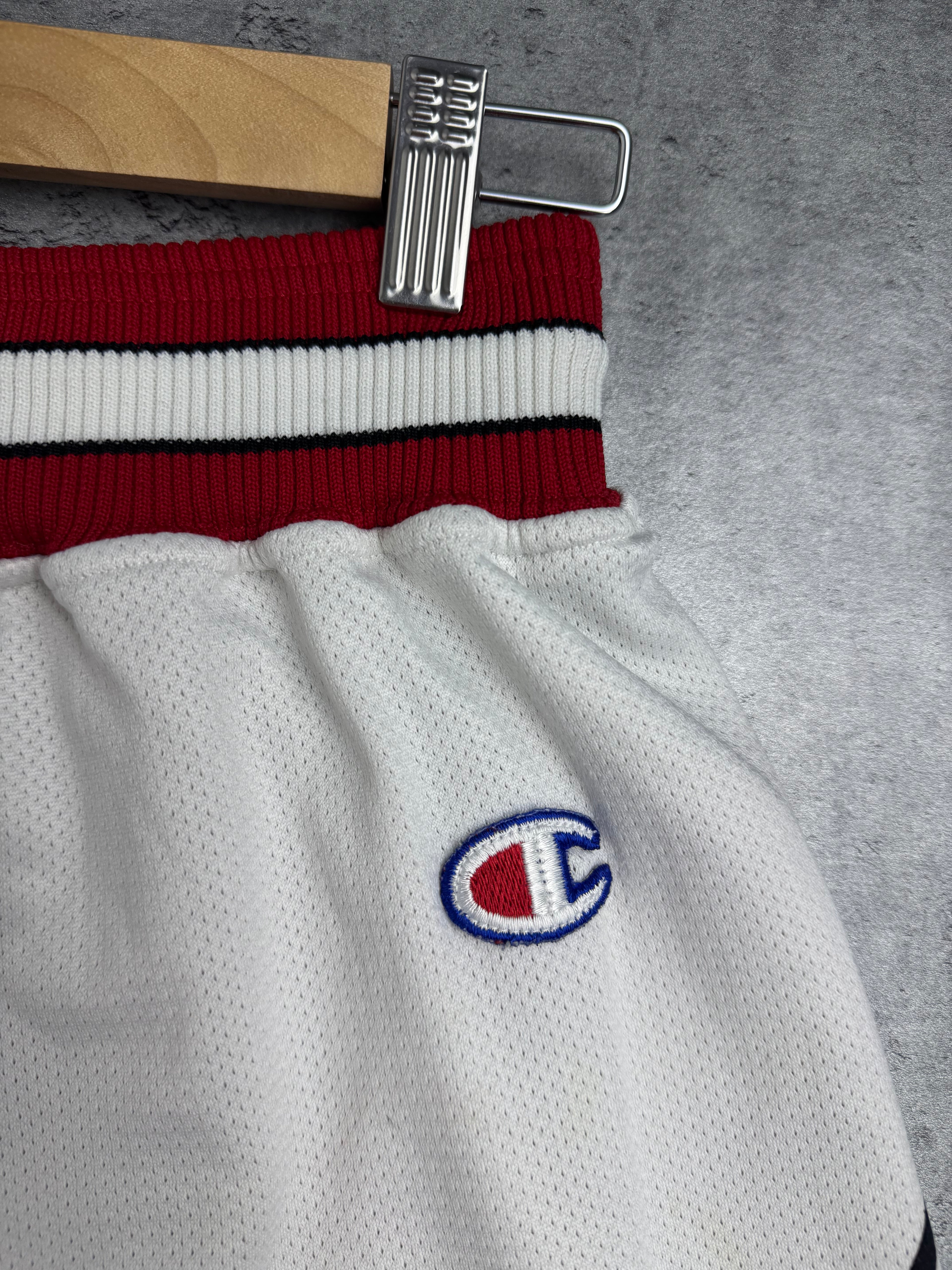 90s Vintage Chicago Bulls Spodenki Champion Mesh Meczowe Michael Jordan Koszykarskie Basketball NBA