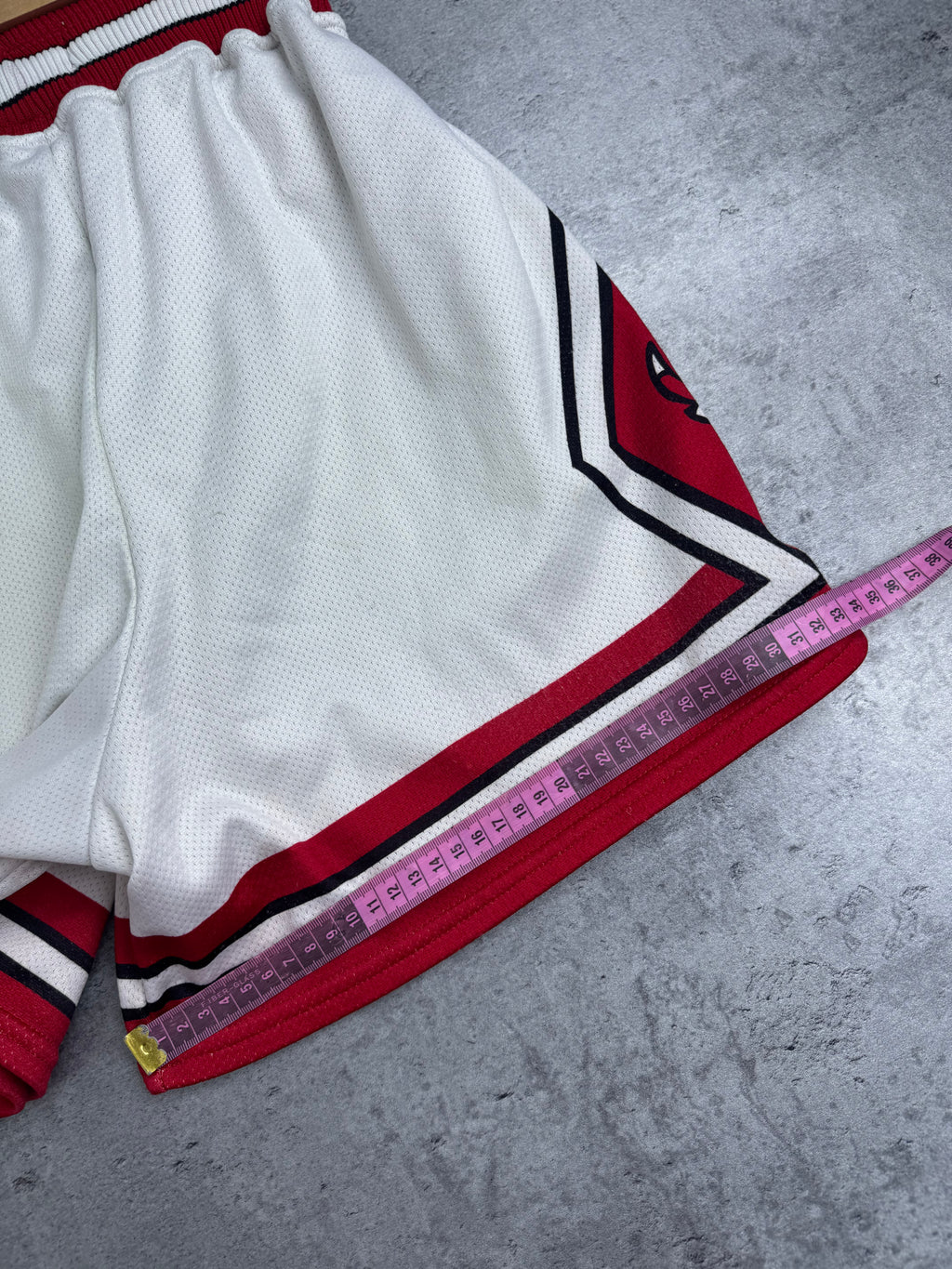 90s Vintage Chicago Bulls Spodenki Champion Mesh Meczowe Michael Jordan Koszykarskie Basketball NBA