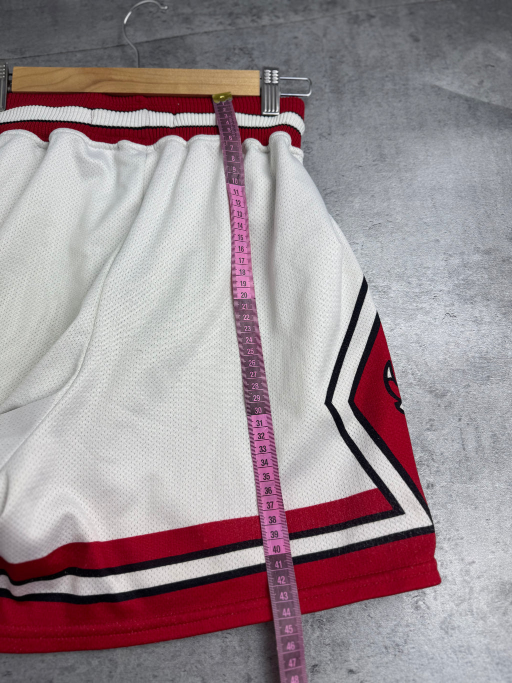 90s Vintage Chicago Bulls Spodenki Champion Mesh Meczowe Michael Jordan Koszykarskie Basketball NBA