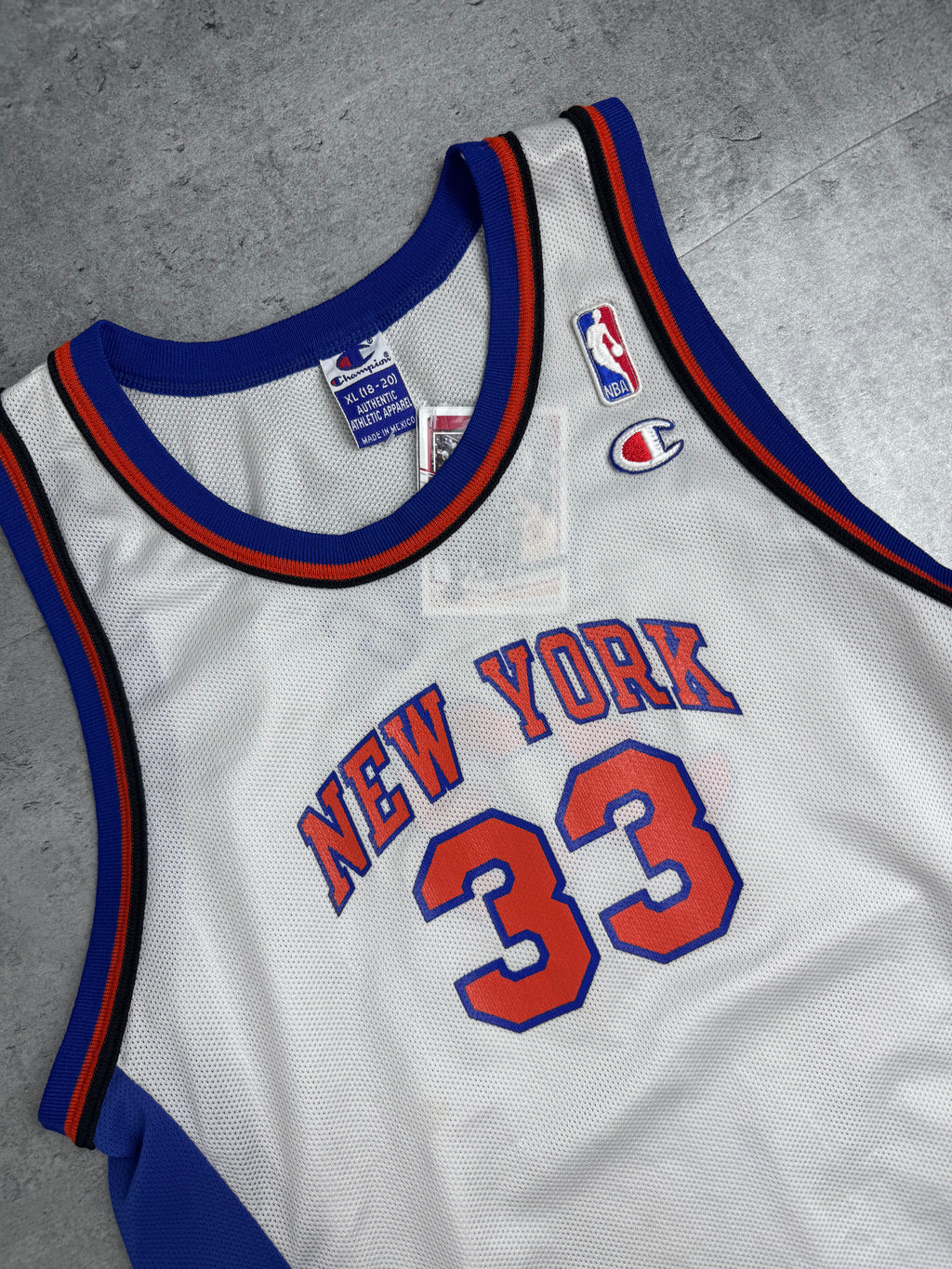90s New York Knicks Patrick Ewing Vintage rare Basketball Jersey NBA Koszulka koszykarska