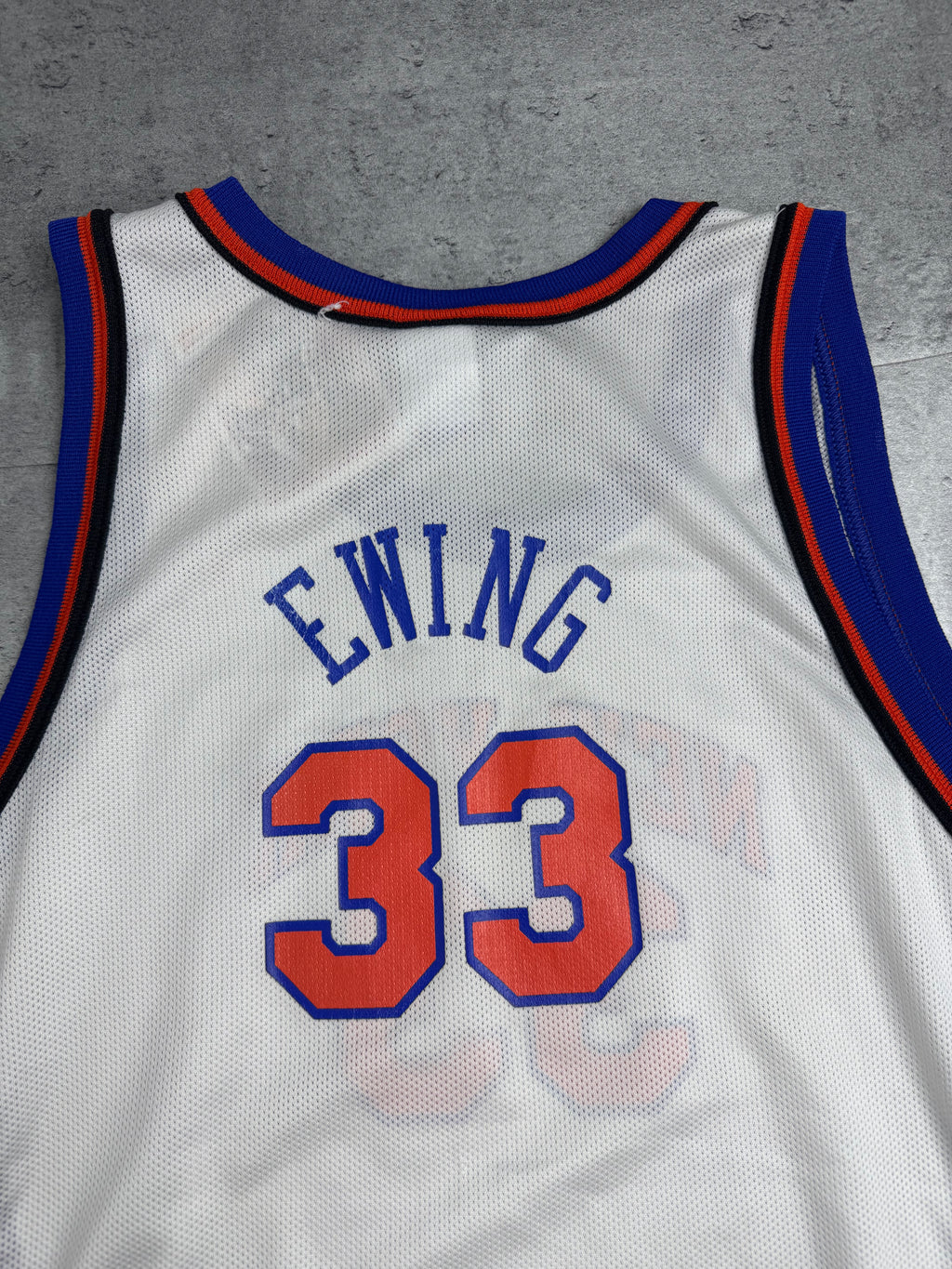 90s New York Knicks Patrick Ewing Vintage rare Basketball Jersey NBA Koszulka koszykarska