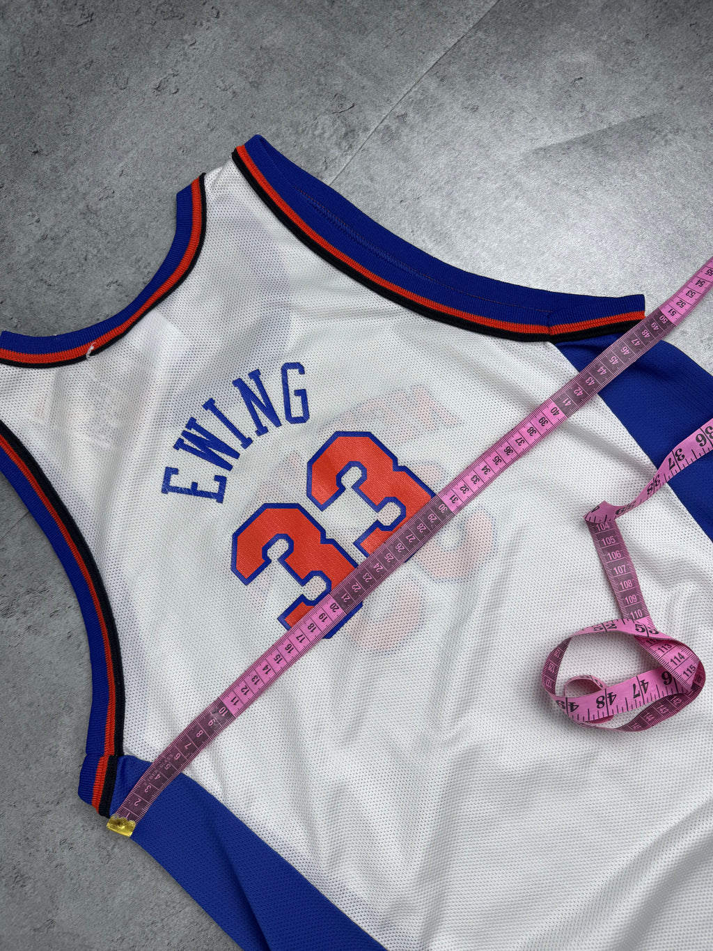 90s New York Knicks Patrick Ewing Vintage rare Basketball Jersey NBA Koszulka koszykarska
