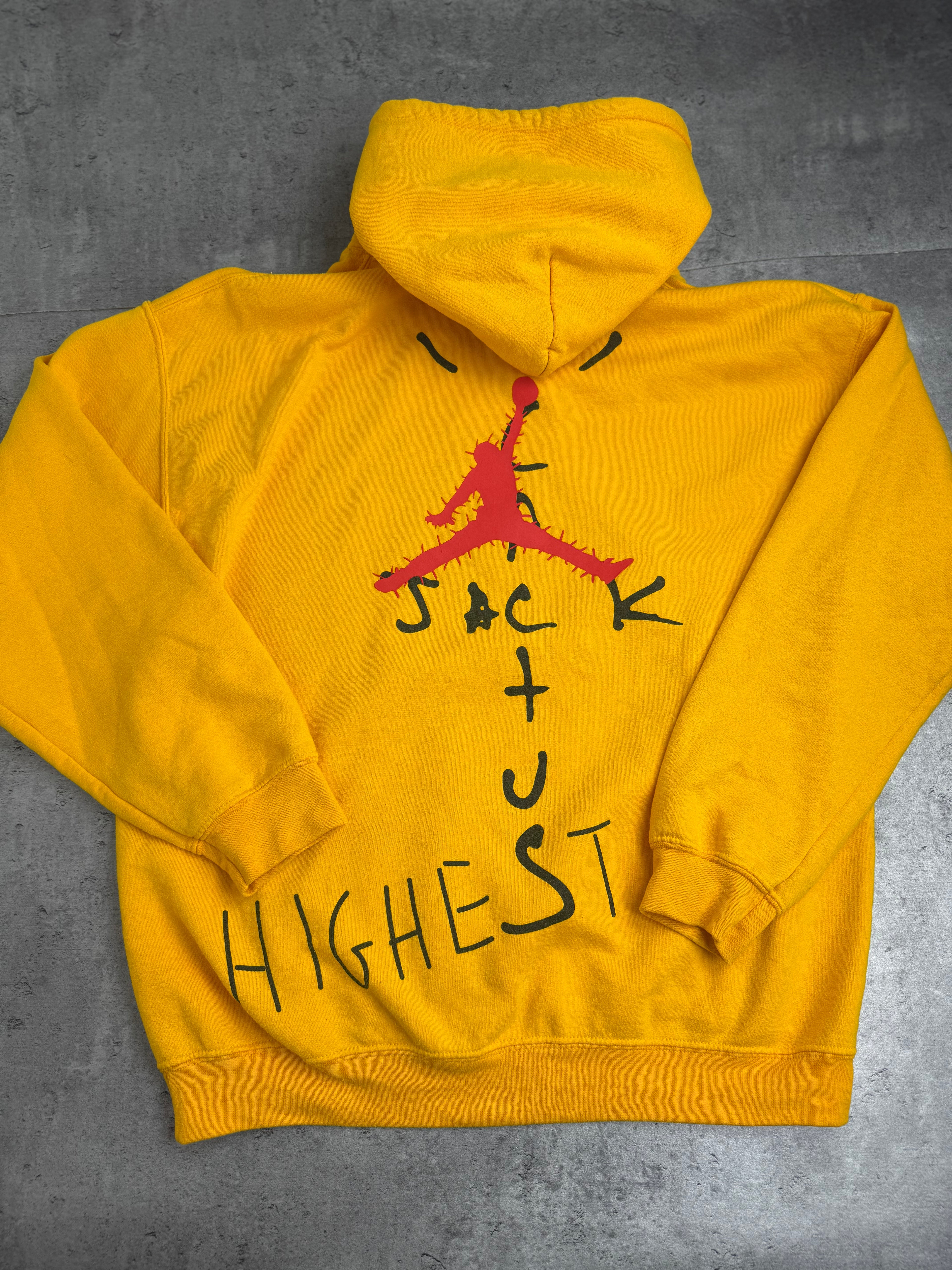 Travis Scott x Air Jordan Nike Cactus Jack Collab Bluza z Kapturem Hoodie Highest in The Room