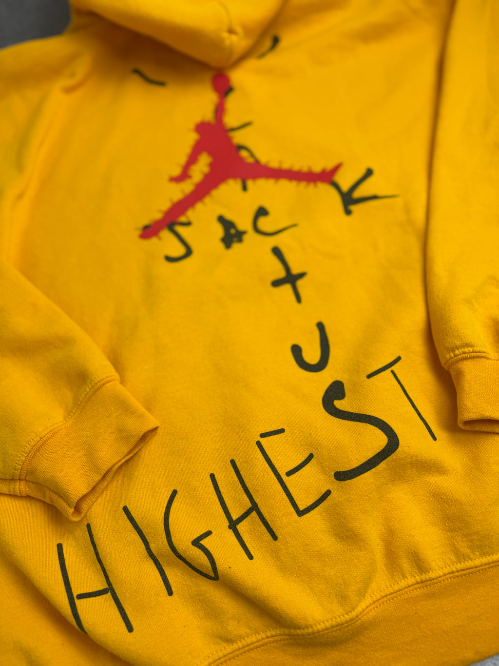Travis Scott x Air Jordan Nike Cactus Jack Collab Bluza z Kapturem Hoodie Highest in The Room