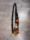 1996 Authentic Space Jam Kosmiczny Mecz Jedwabny Krawat Koszykarski 90s Vintage Micheal Jordan Looney Tunes