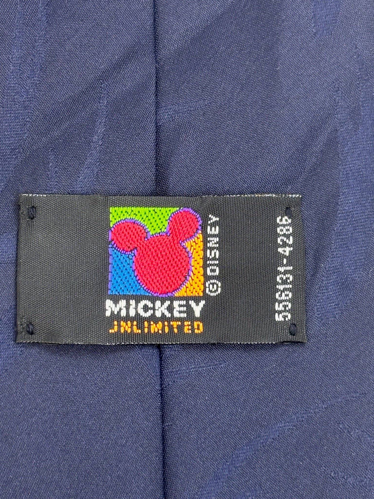 Disney Unlimited 90s Mickey Mouse and Crew goofy Krawat Vintage Pluto Kaczor Donald Bajkowy na Prezent