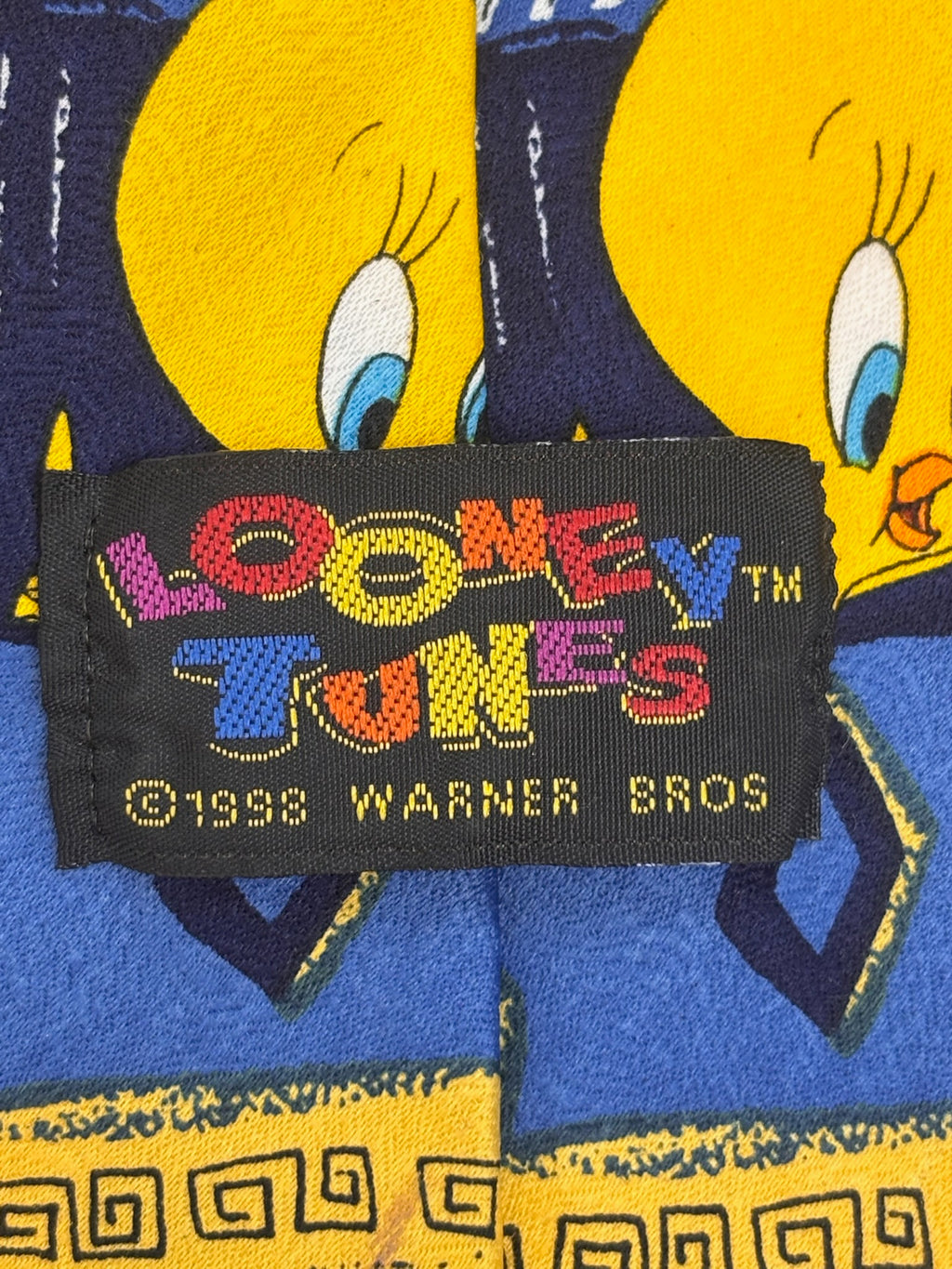 1998 Tweety Cartoon Krawat Looney Tunes Warner Bros Kreskówka