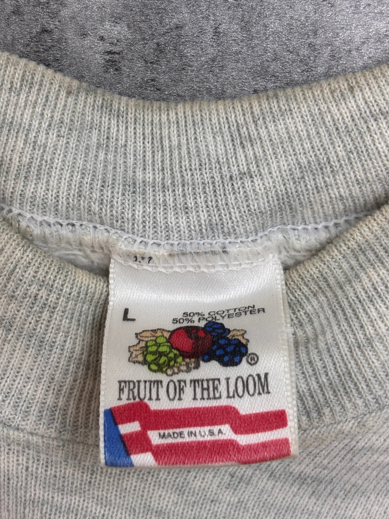 Alabama x Auburn 1991 NCAA Football Game Souvenir Sweatshirt Championship Made in USA Fruit of The Loom Crewneck Bluza Sportowa