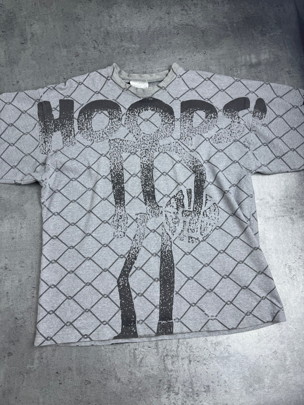 Adidas Hoops 90s Streetball Koszulka Koszykarska z ALL OVER PRINT AOP Rare NBA Basketball
