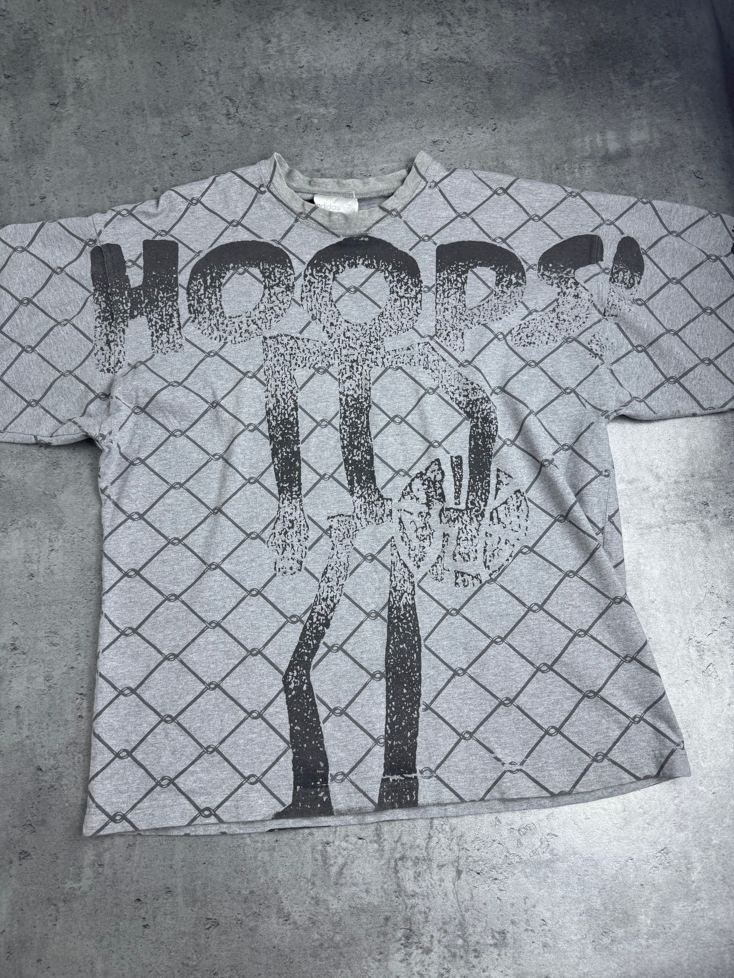 Adidas Hoops 90s Streetball Koszulka Koszykarska z ALL OVER PRINT AOP Rare NBA Basketball