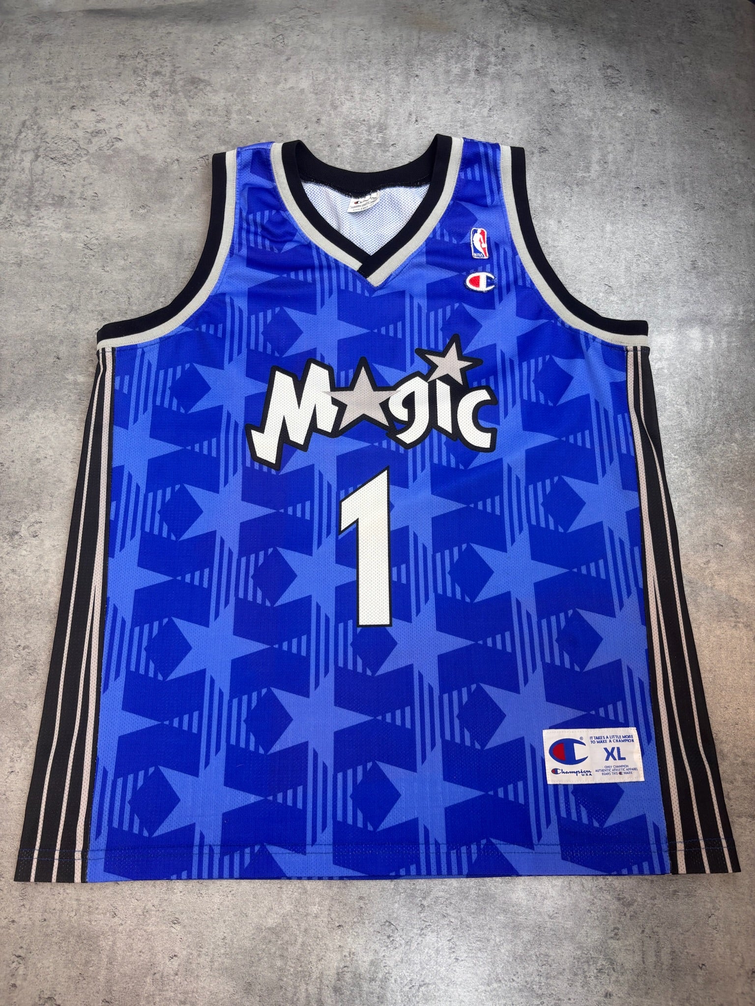 Tracy McGrady 90s Orlando Magic AOP Stars Champion Basketball Jersey Koszulka Koszykarska na ramiączkach NBA
