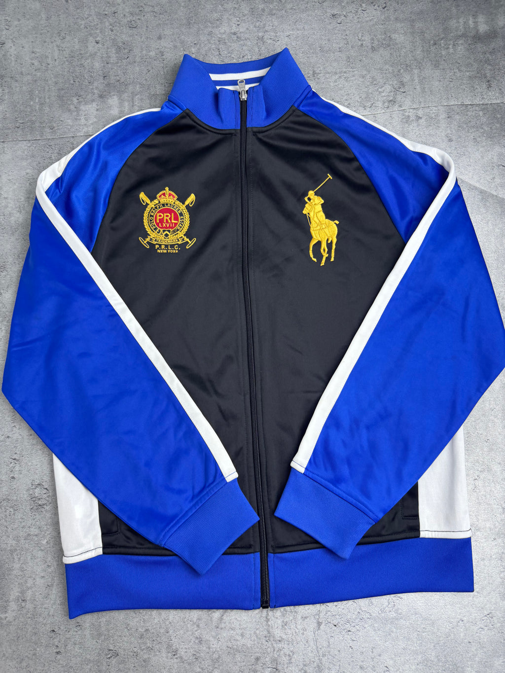 Polo by Ralph Lauren Big Pony Chief Keep Y2K Tracksuit Jacket Bluza Rozpinana