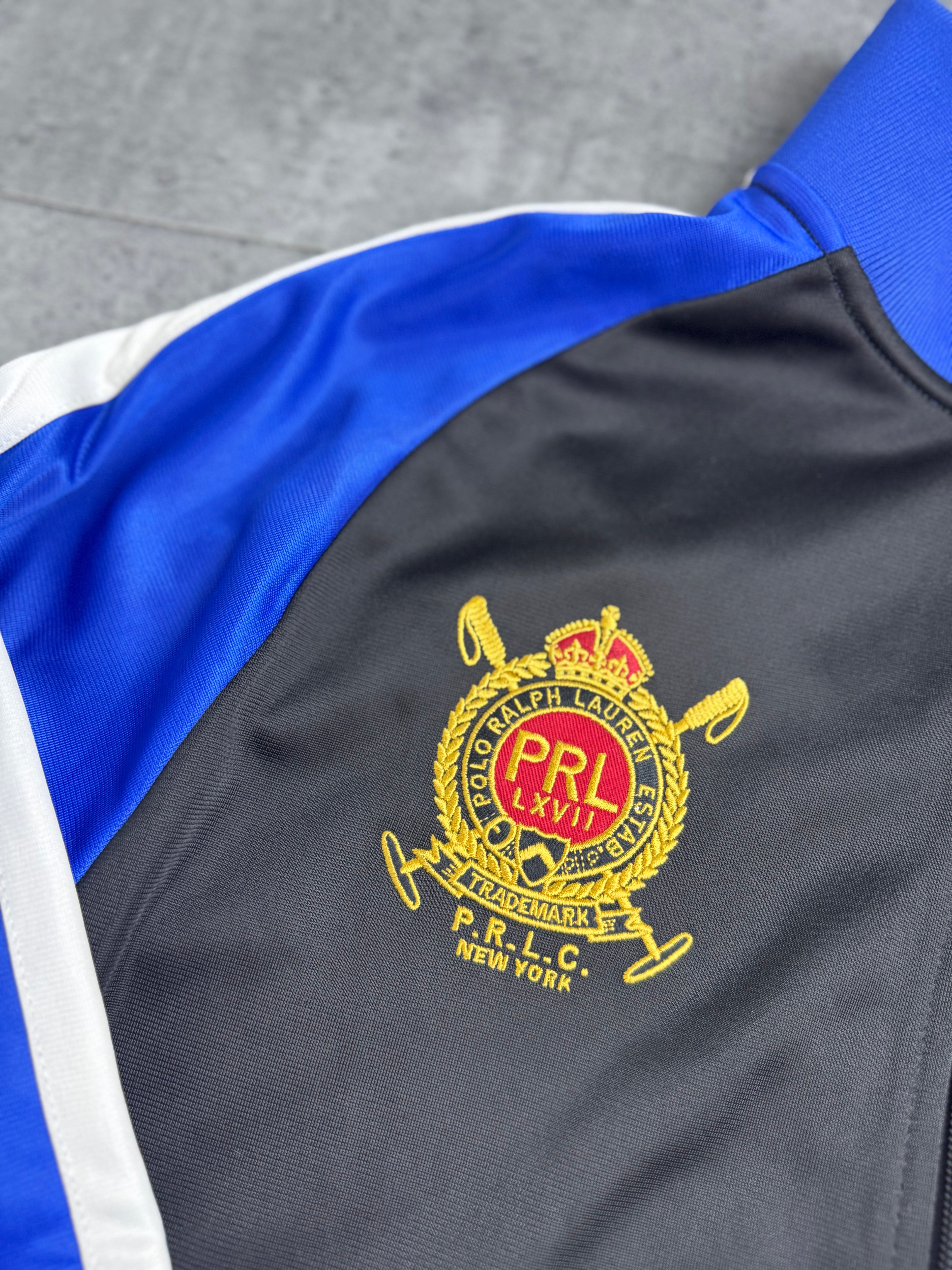 Polo by Ralph Lauren Big Pony Chief Keep Y2K Tracksuit Jacket Bluza Rozpinana