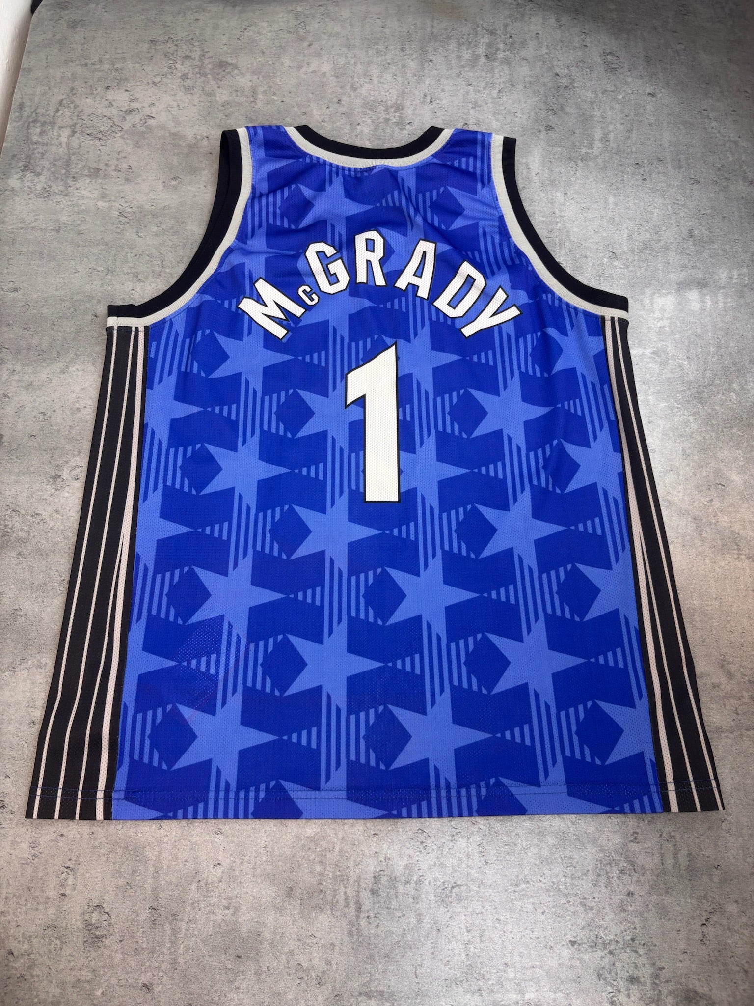 Tracy McGrady 90s Orlando Magic AOP Stars Champion Basketball Jersey Koszulka Koszykarska na ramiączkach NBA