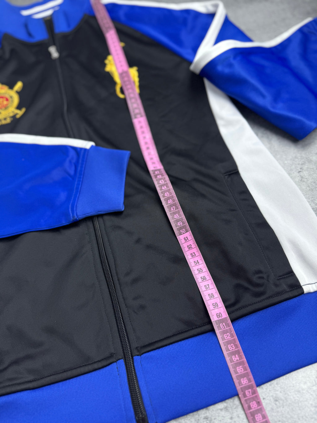 Polo by Ralph Lauren Big Pony Chief Keep Y2K Tracksuit Jacket Bluza Rozpinana