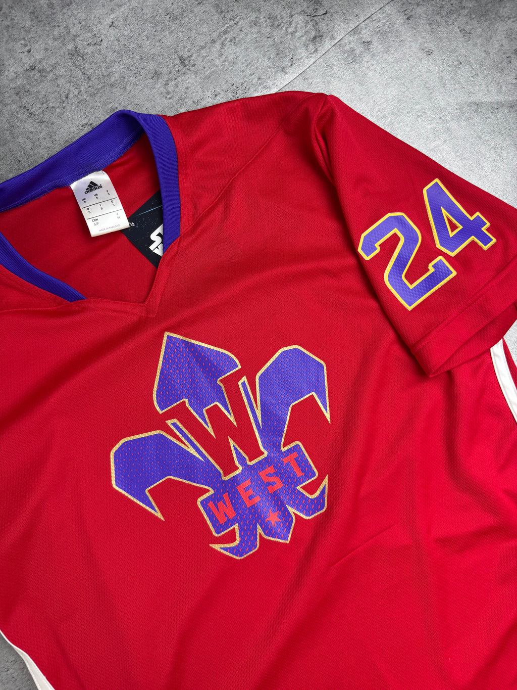 Kobe Bryant RARE 2014 All Star Game Short Sleeve Adidas Basketball NBA Jersey Koszykarska Koszulka