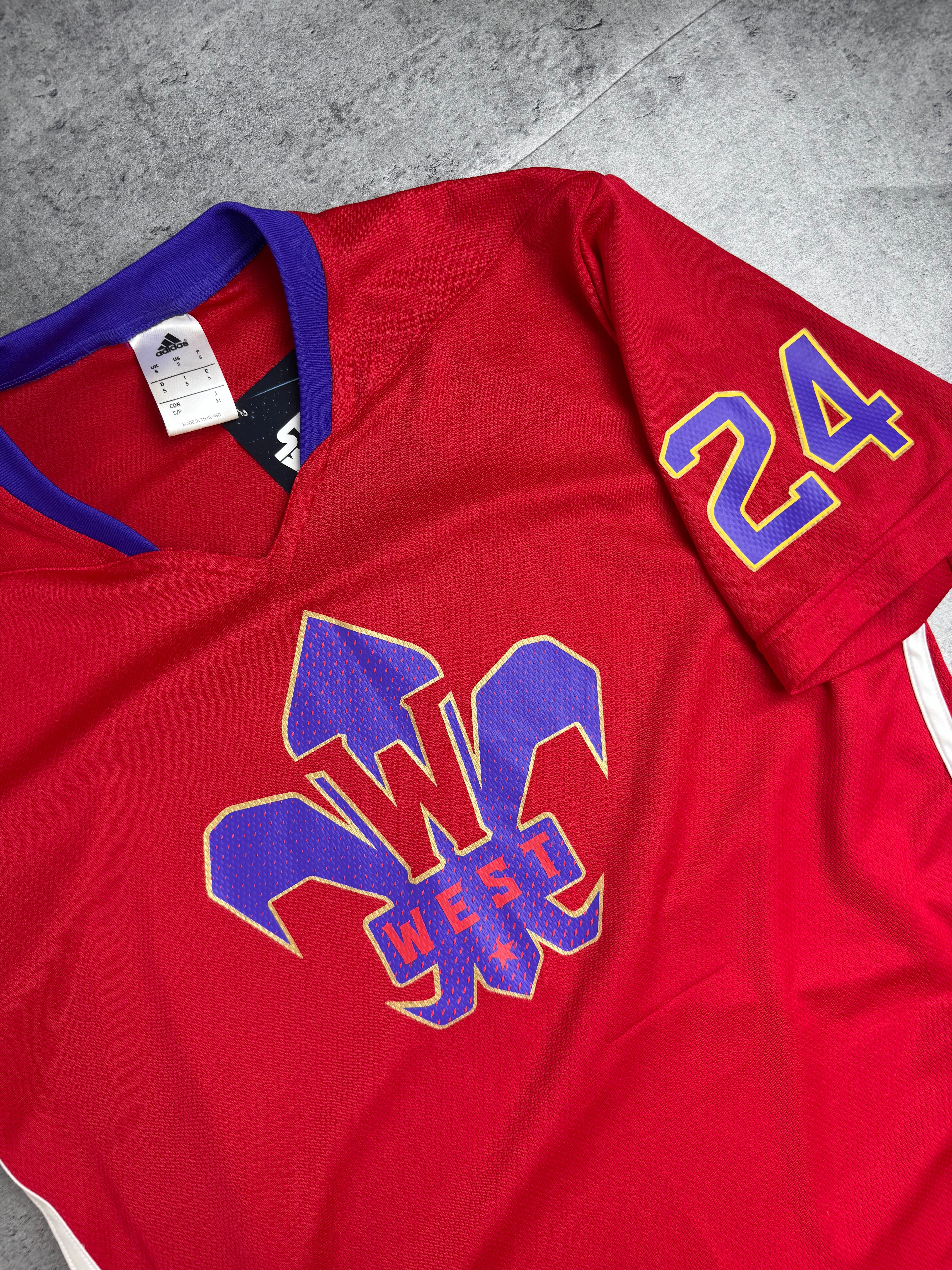 Kobe Bryant RARE 2014 All Star Game Short Sleeve Adidas Basketball NBA Jersey Koszykarska Koszulka