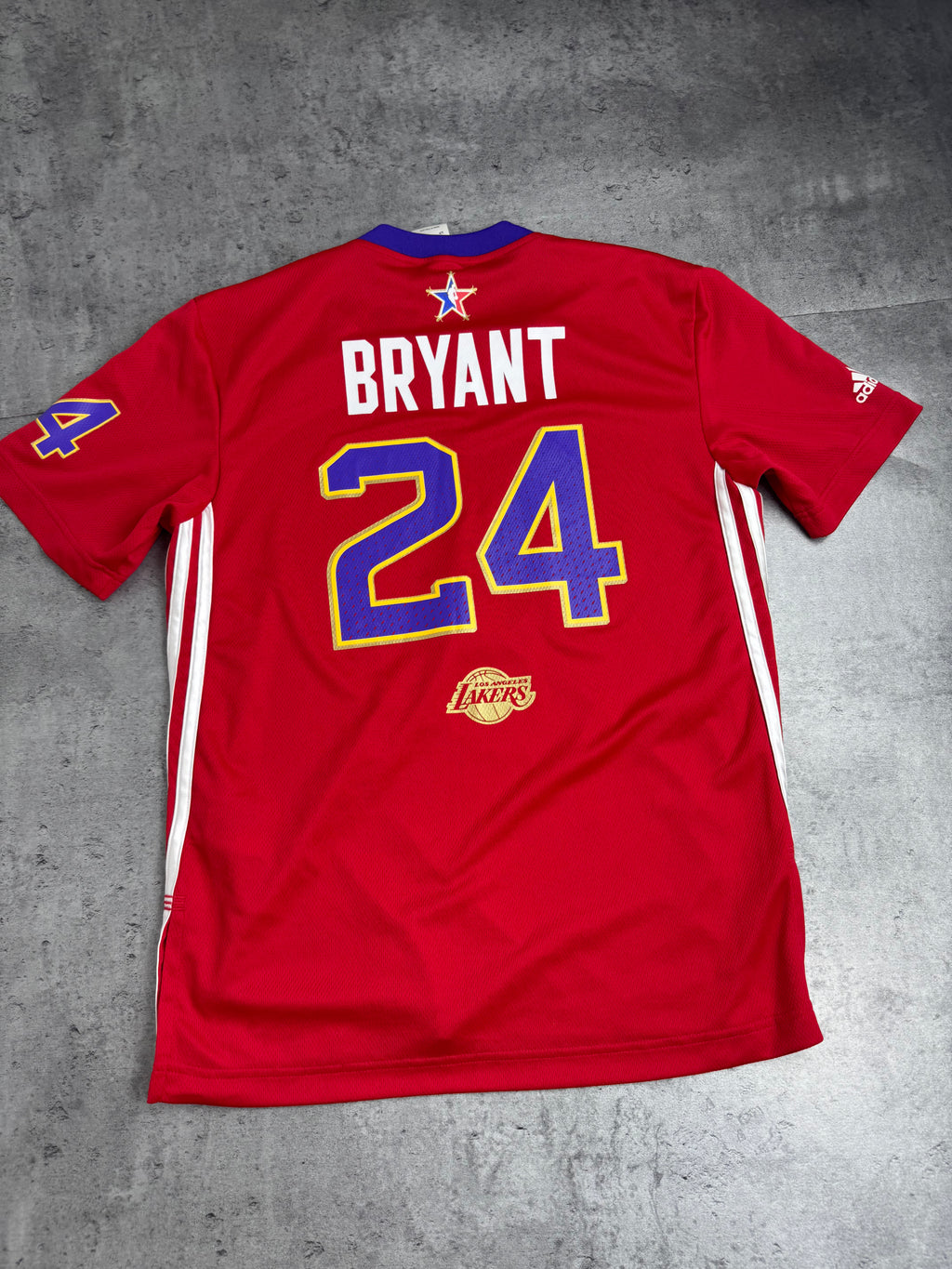 Kobe Bryant RARE 2014 All Star Game Short Sleeve Adidas Basketball NBA Jersey Koszykarska Koszulka