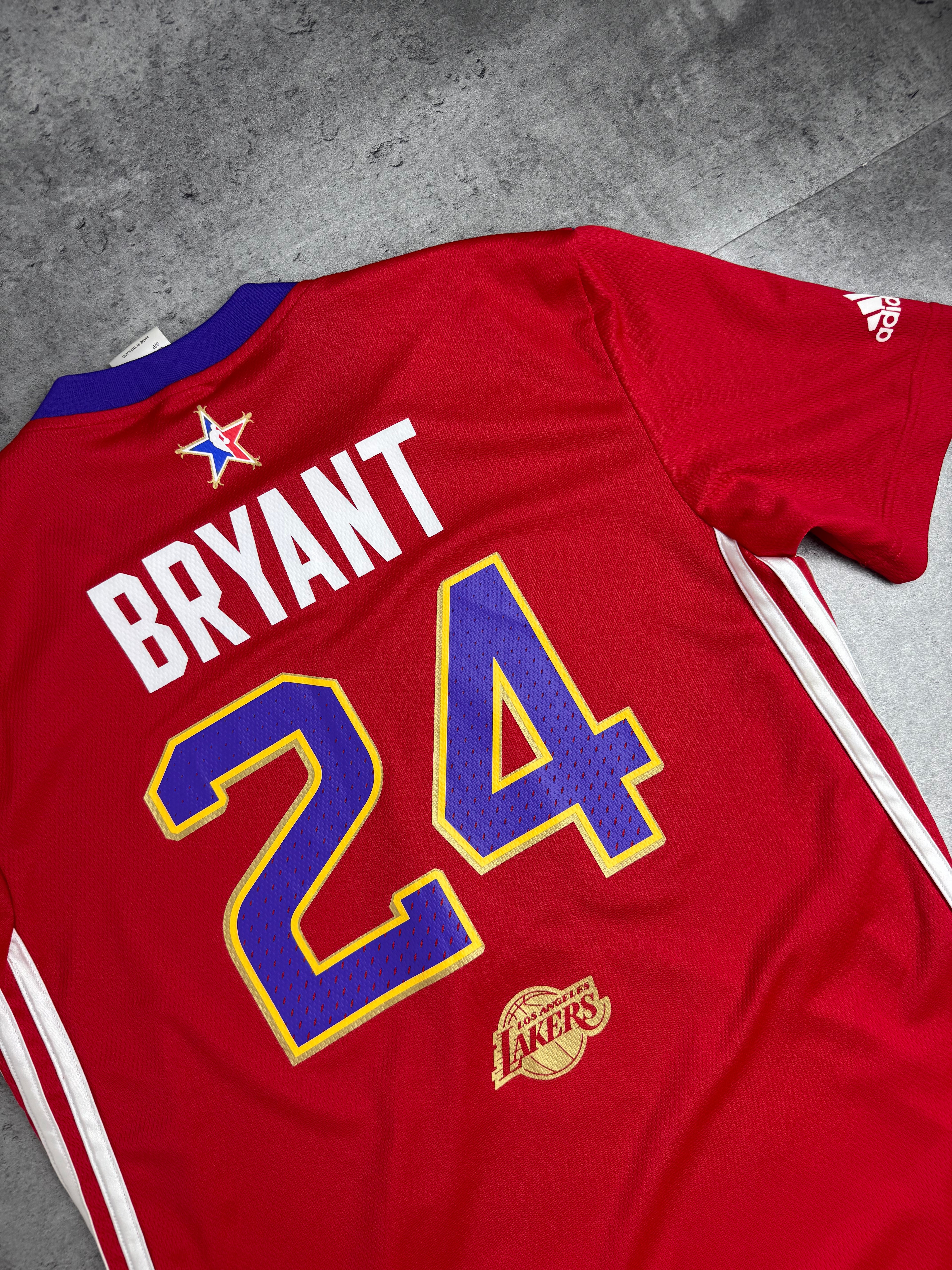 Kobe Bryant RARE 2014 All Star Game Short Sleeve Adidas Basketball NBA Jersey Koszykarska Koszulka