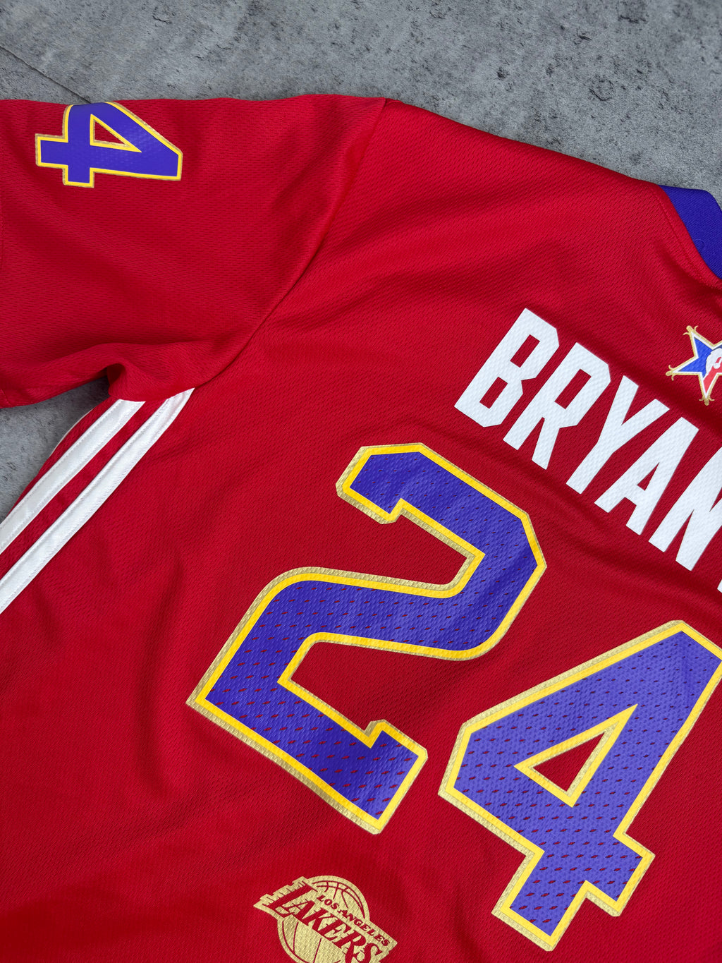 Kobe Bryant RARE 2014 All Star Game Short Sleeve Adidas Basketball NBA Jersey Koszykarska Koszulka