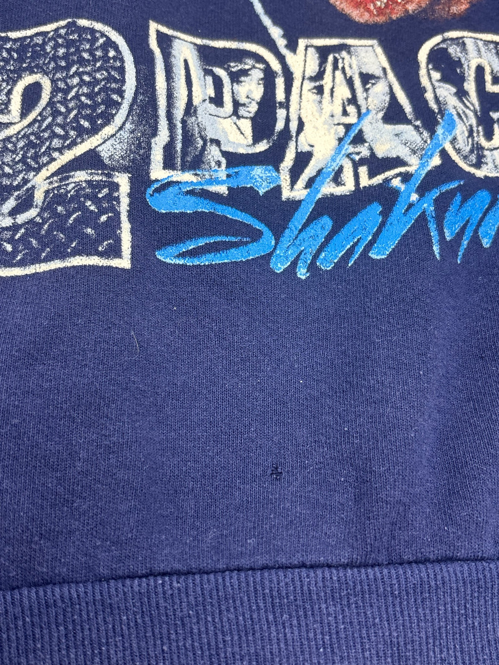 90s Made in USA Jerseys All Eyez On Me 2Pac Rap Graphic Sweatshirt Bluza z grafiką HipHop Merch