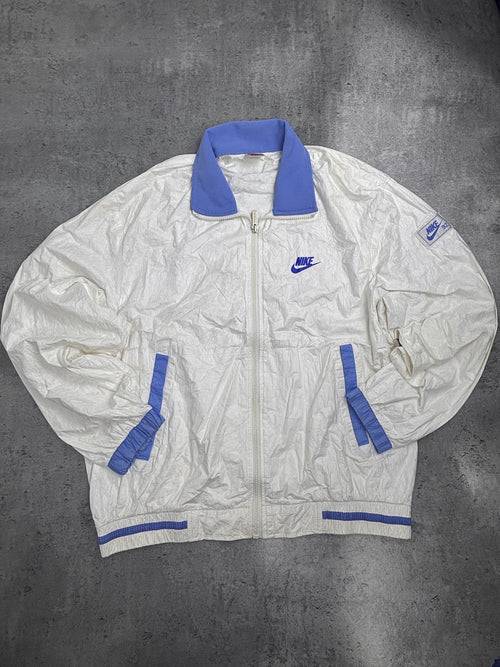 1988 Nike Seul Olympics Games South Korea Asian Market Paper Jacket Windbreaker Zip Up  1992 Nike 80s Vintage
