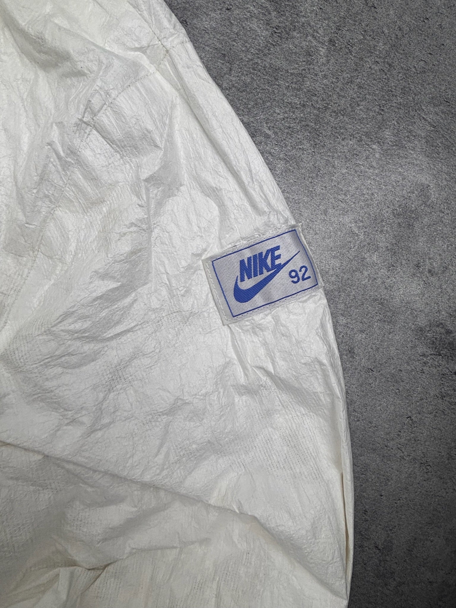 1988 Nike Seul Olympics Games South Korea Asian Market Paper Jacket Windbreaker Zip Up  1992 Nike 80s Vintage