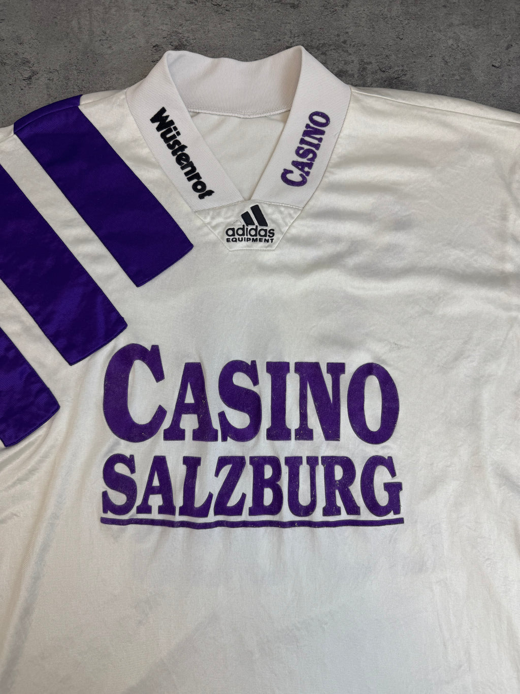 CASINO SALZBURG 1992-93 HOME SHIRT ADIDAS JERSEY SOCCER VINTAGE Equipment 90s