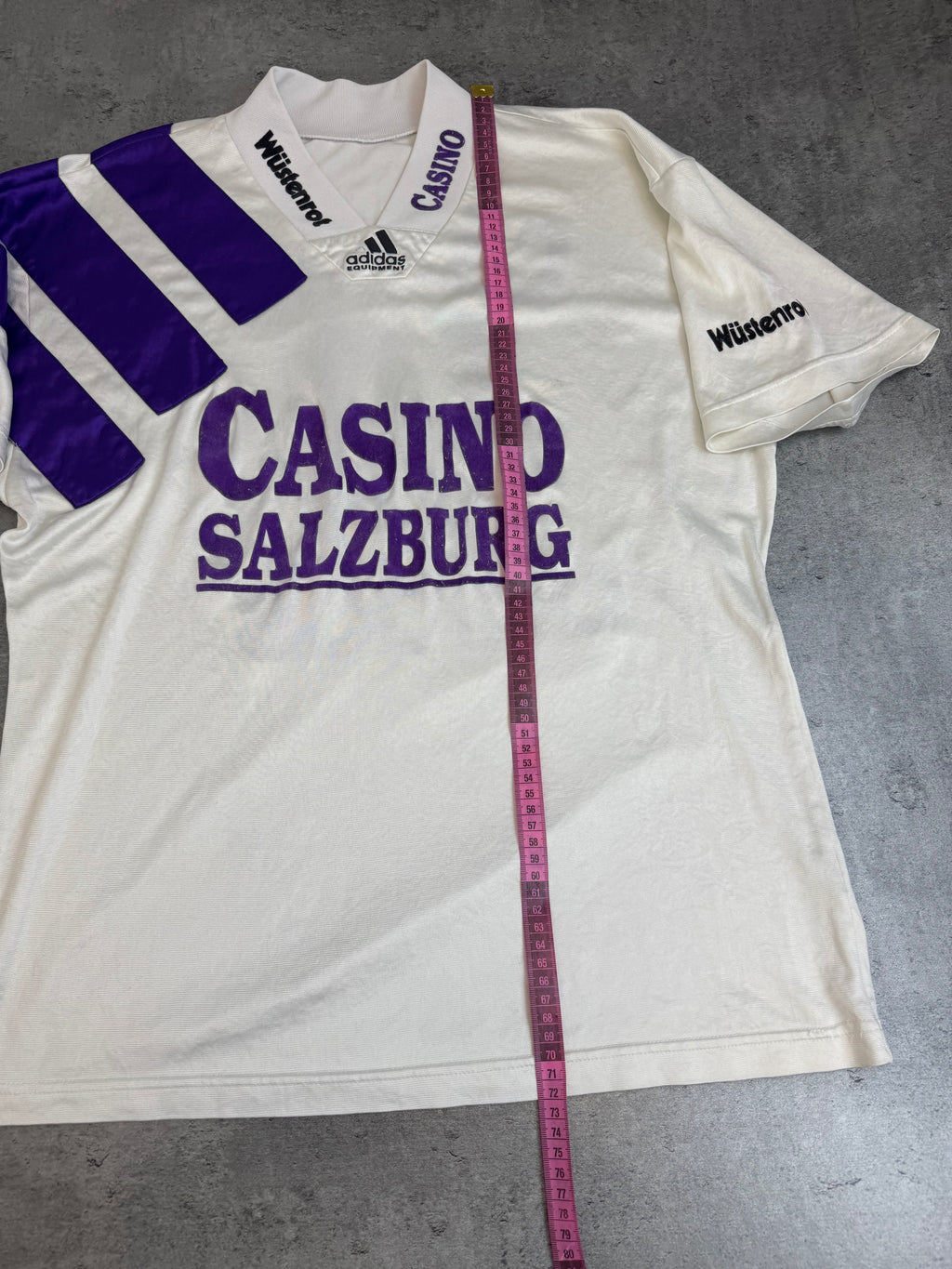 CASINO SALZBURG 1992-93 HOME SHIRT ADIDAS JERSEY SOCCER VINTAGE Equipment 90s