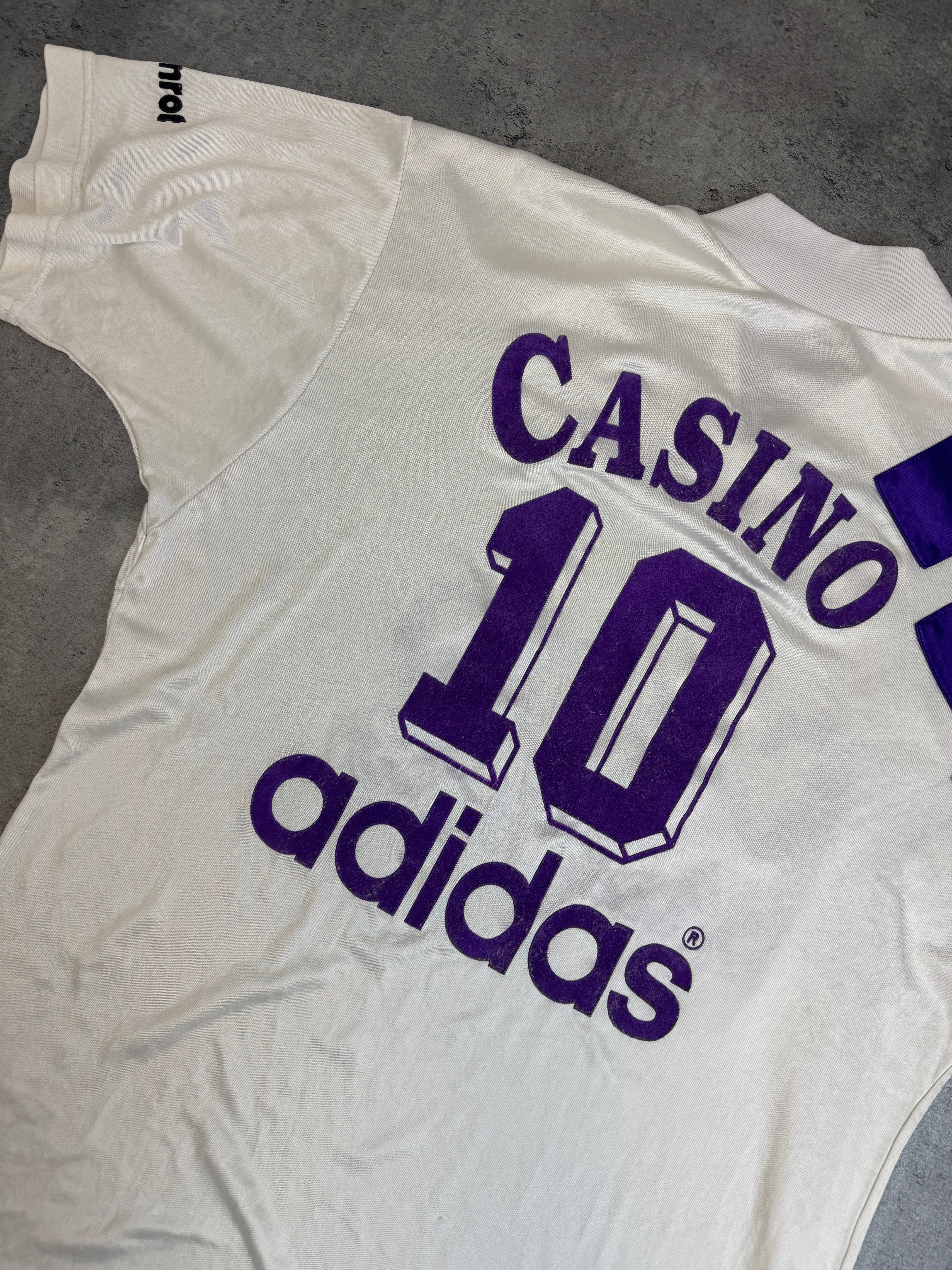 CASINO SALZBURG 1992-93 HOME SHIRT ADIDAS JERSEY SOCCER VINTAGE Equipment 90s