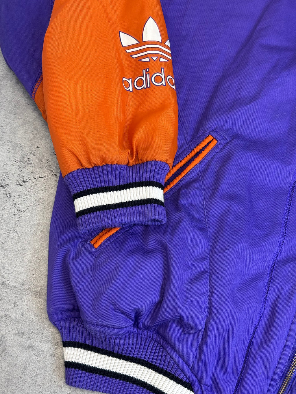 1992 Frankfurt Galaxy World League Bomber Jacket Adidas Originals 90s Varsity NFL